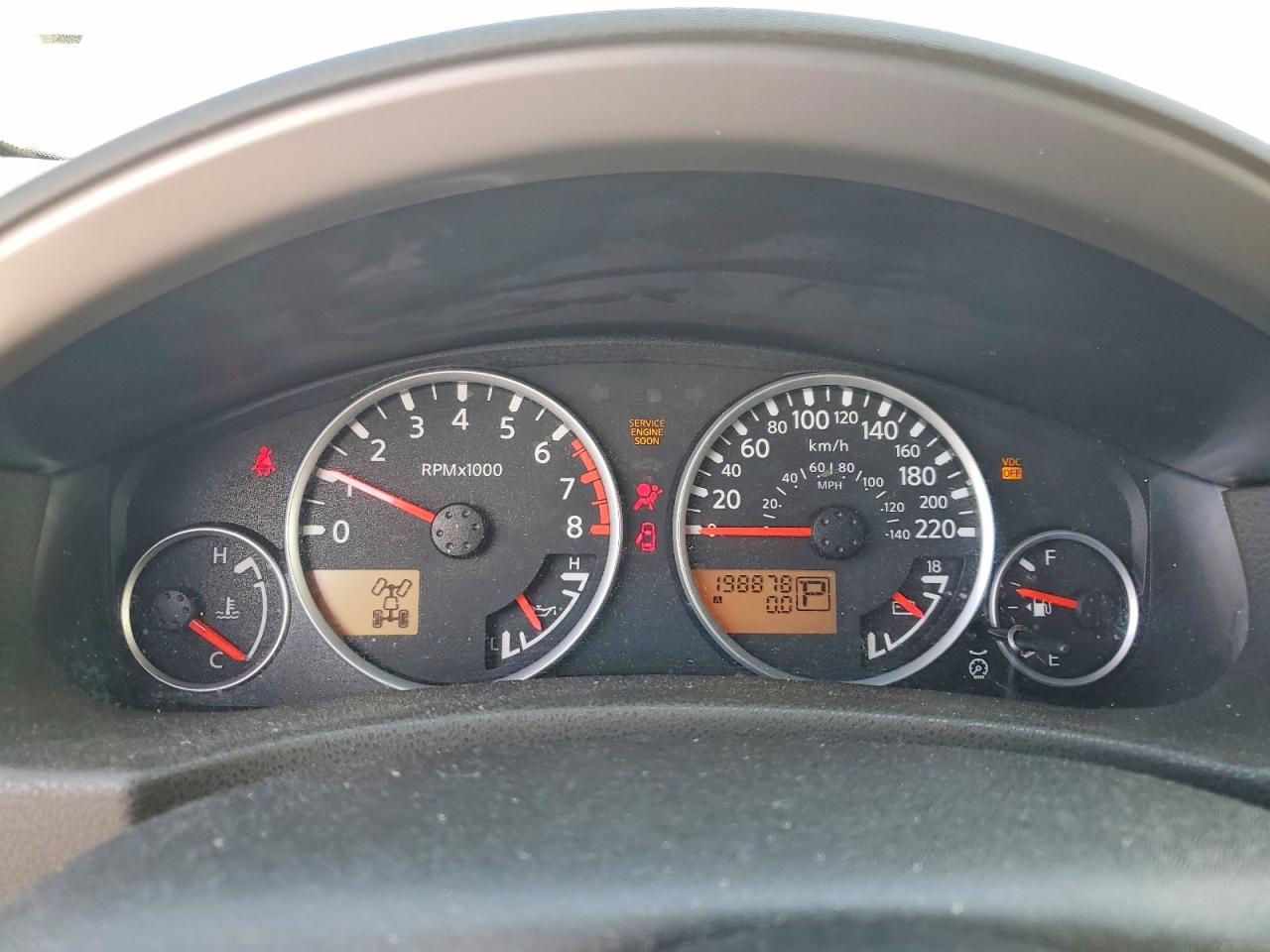 2005 Nissan Pathfinder Xe Gray vin: 5N1AR18W55C755249