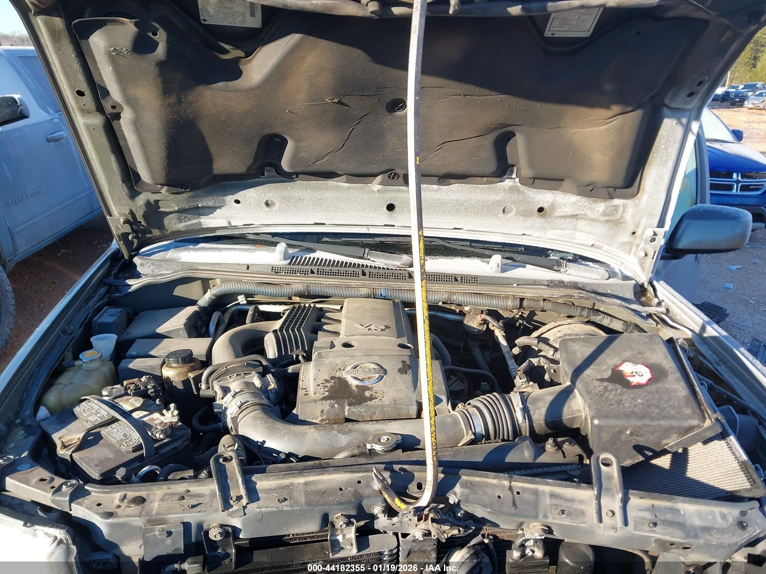 2005 Nissan Pathfinder Se Gray vin: 5N1AR18W55C783228