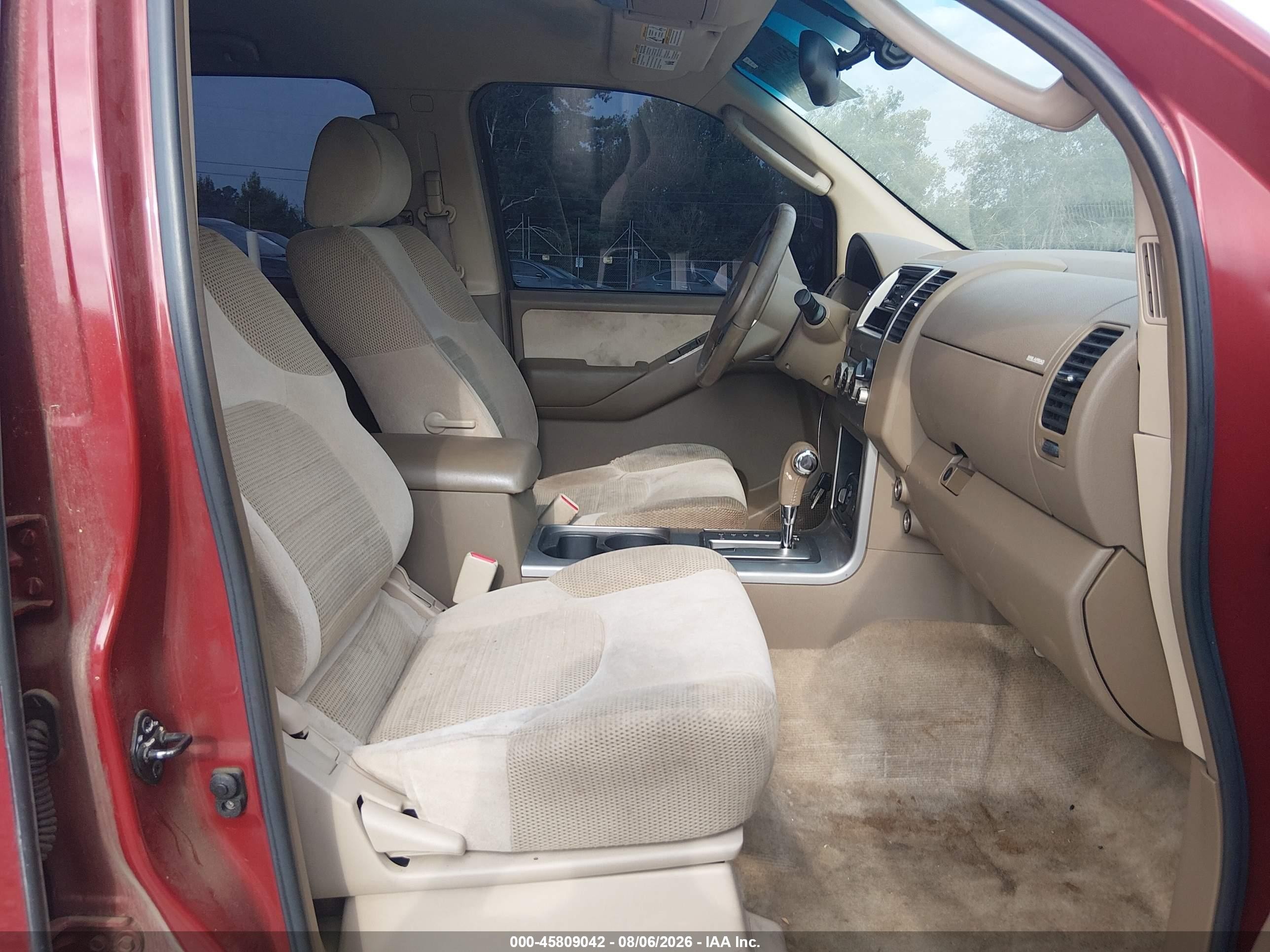 2005 Nissan Pathfinder Se Red vin: 5N1AR18W65C706819