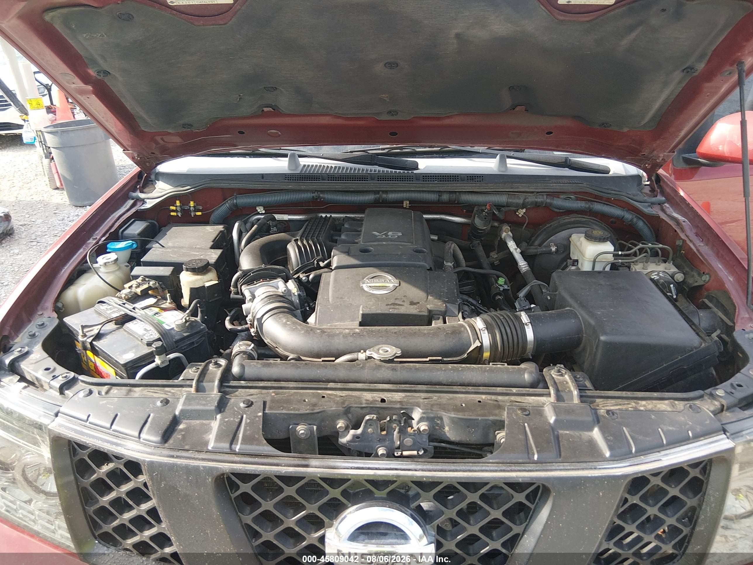 2005 Nissan Pathfinder Se Red vin: 5N1AR18W65C706819