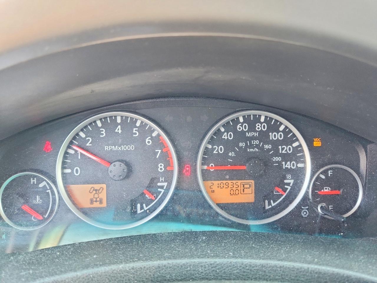 2005 Nissan Pathfinder Xe Black vin: 5N1AR18W65C711616