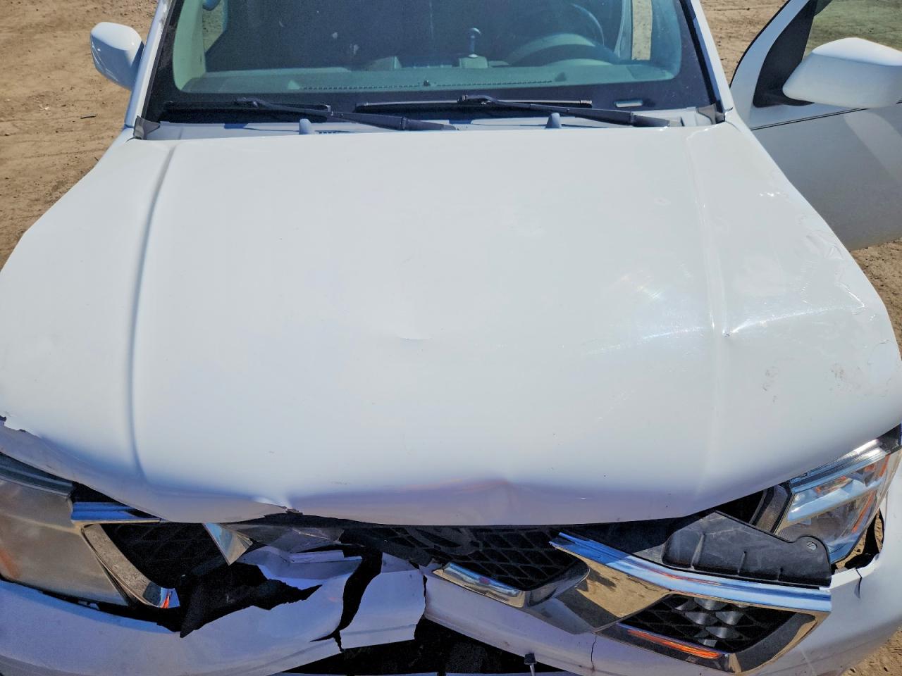 2006 Nissan Pathfinder S White vin: 5N1AR18W66C621335