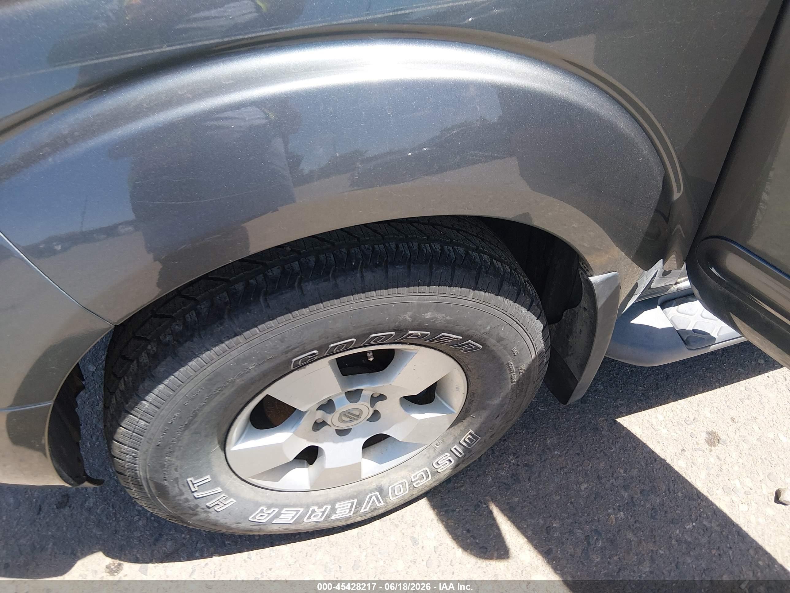 2006 Nissan Pathfinder S Gray vin: 5N1AR18W66C654562