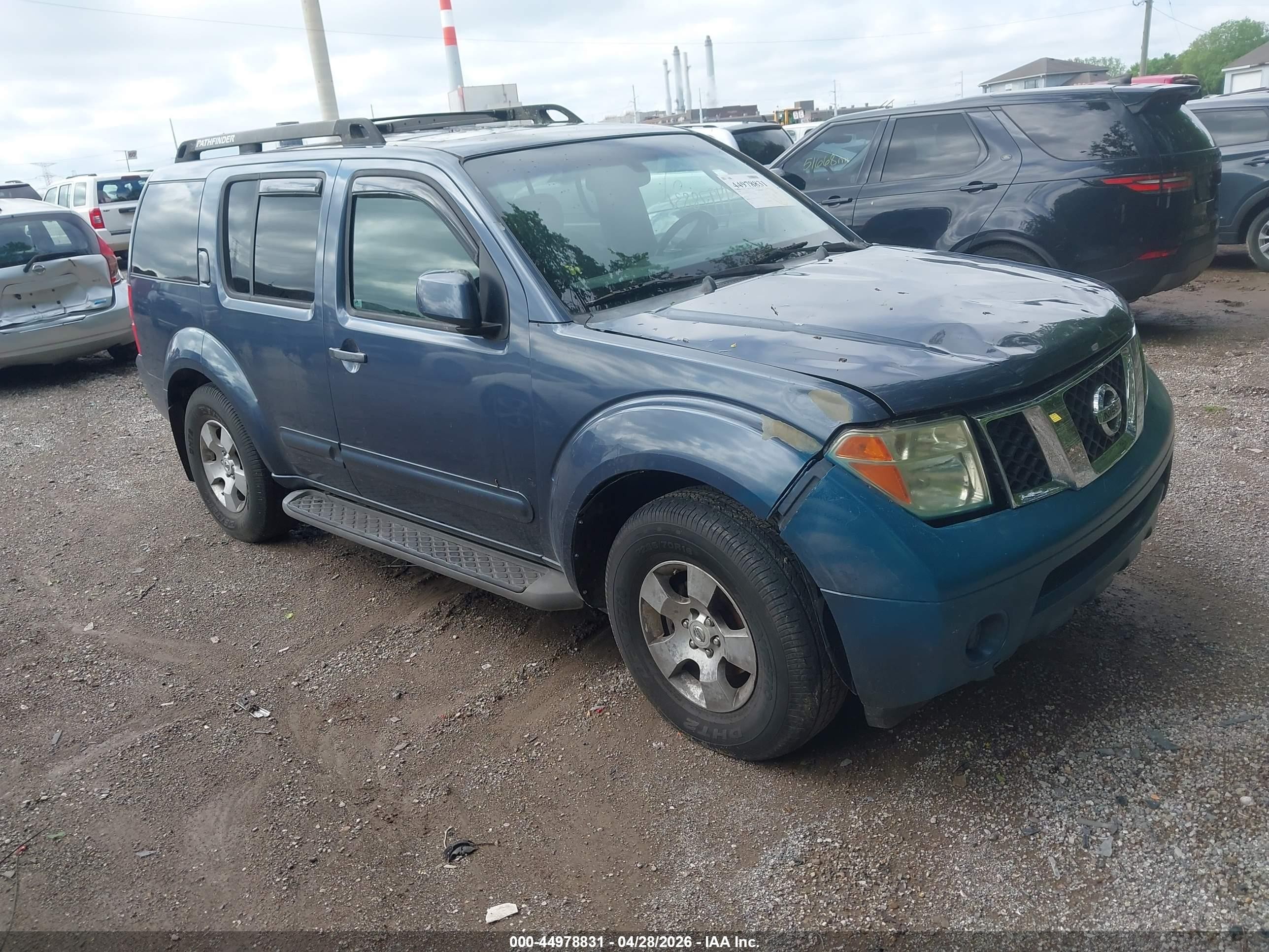 2006 Nissan Pathfinder Le Blue vin: 5N1AR18W66C673516