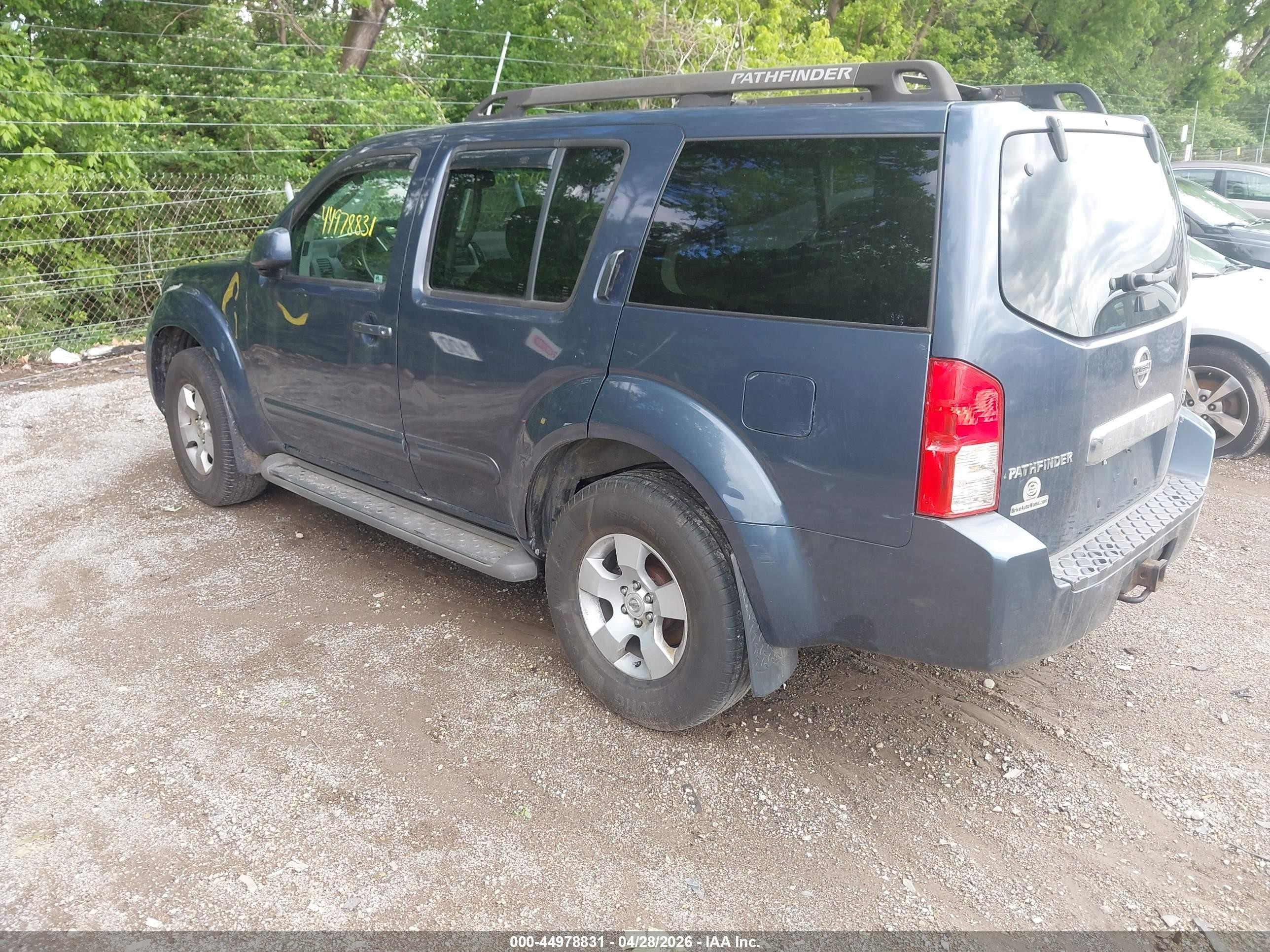 2006 Nissan Pathfinder Le Blue vin: 5N1AR18W66C673516