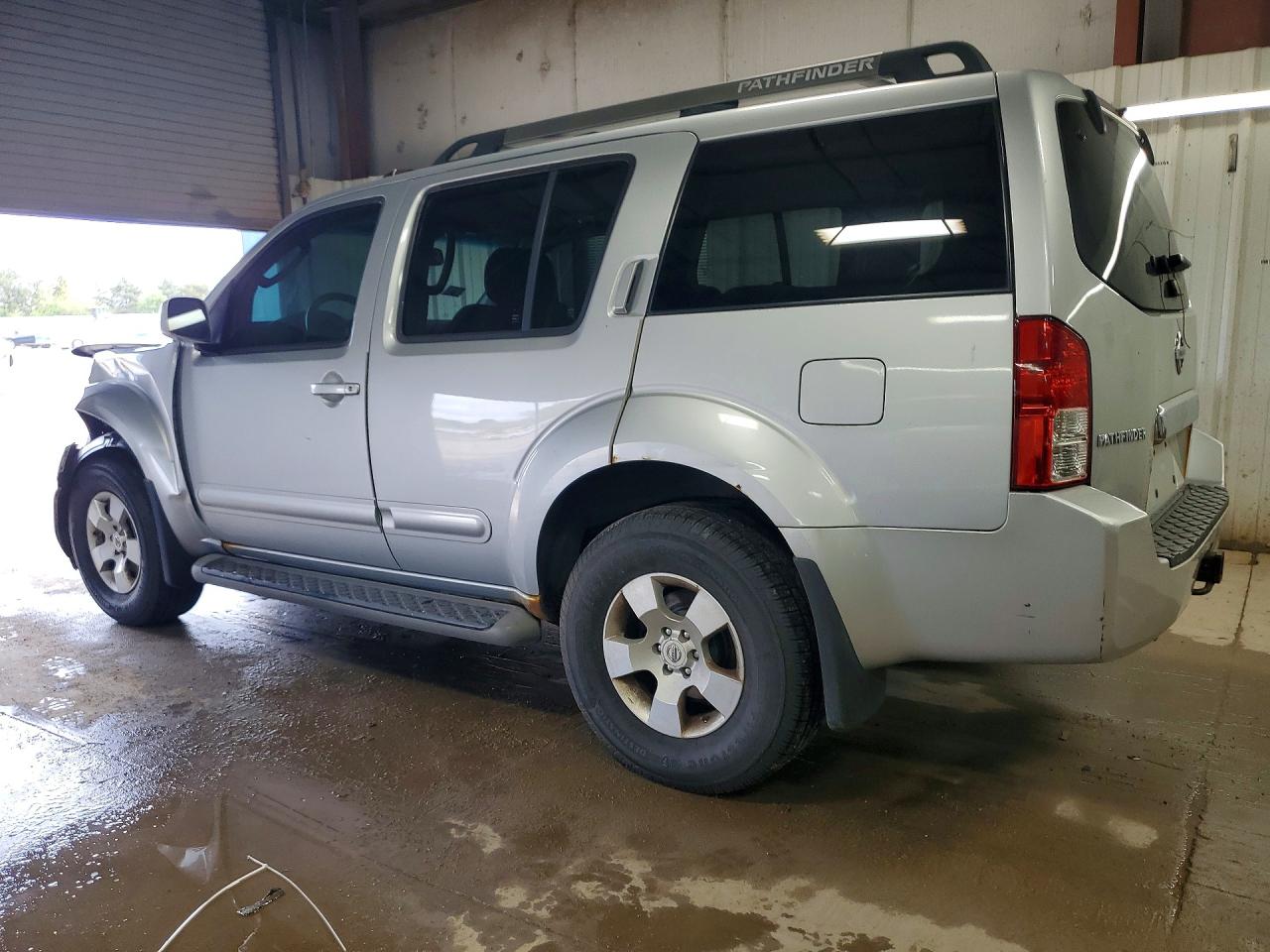 2007 Nissan Pathfinder S Серебряный vin: 5N1AR18W67C616430