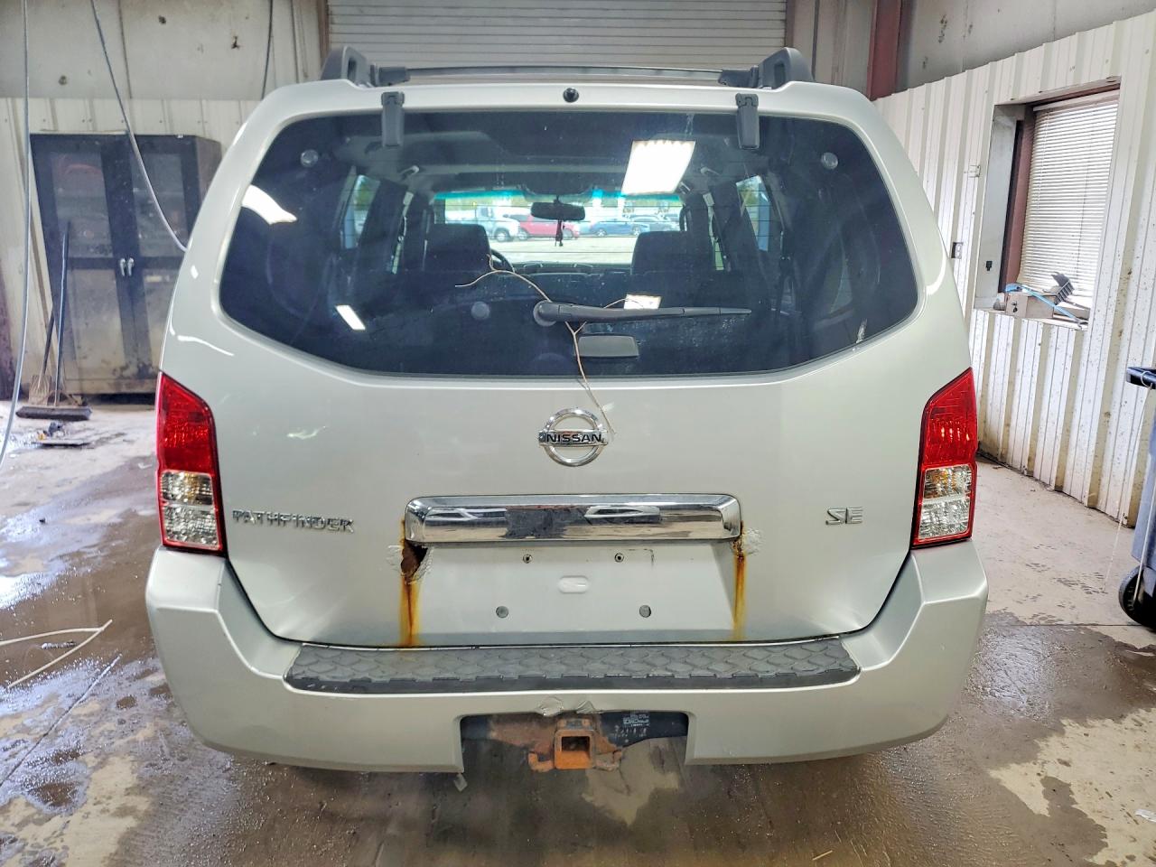 2007 Nissan Pathfinder S Серебряный vin: 5N1AR18W67C616430