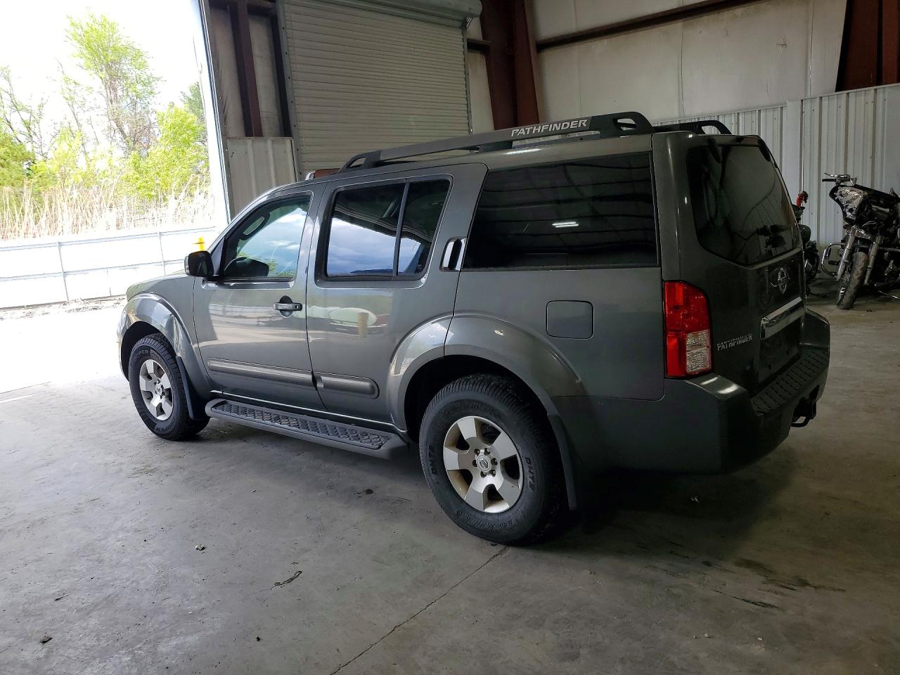 2007 Nissan Pathfinder S Gray vin: 5N1AR18W67C616590