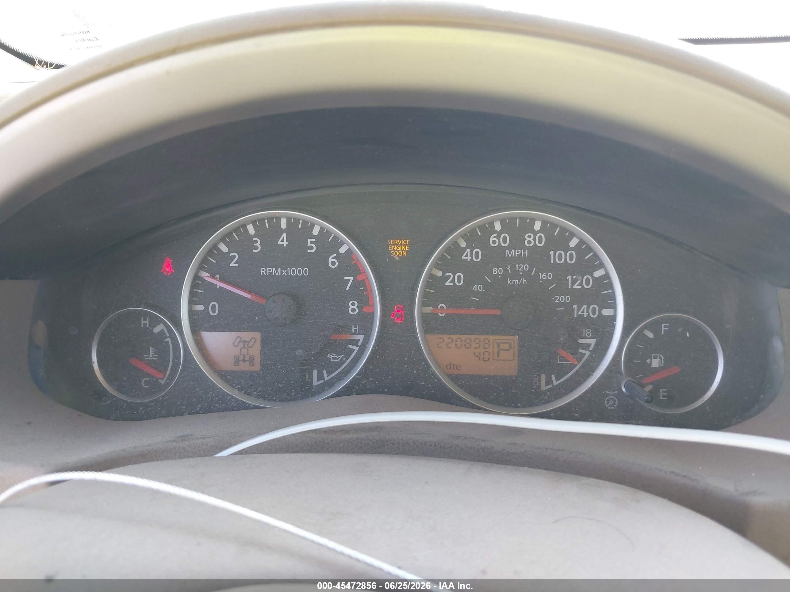 2005 Nissan Pathfinder Se Brown vin: 5N1AR18W75C759108