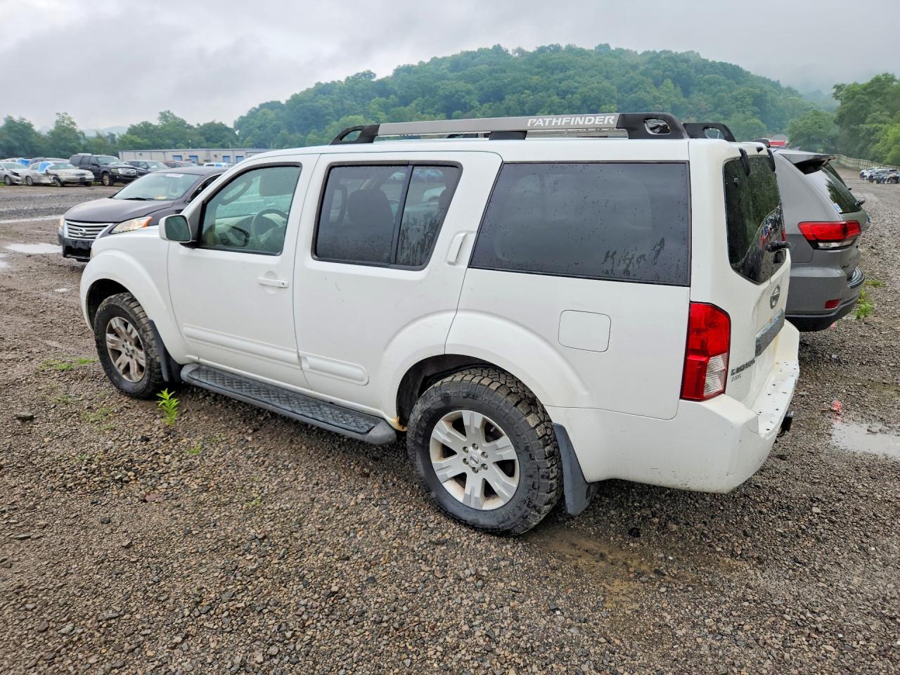 2006 Nissan Pathfinder S White vin: 5N1AR18W76C648513
