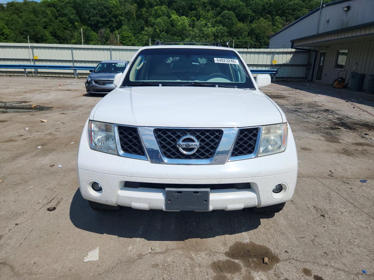 2006 Nissan Pathfinder S White vin: 5N1AR18W76C648513
