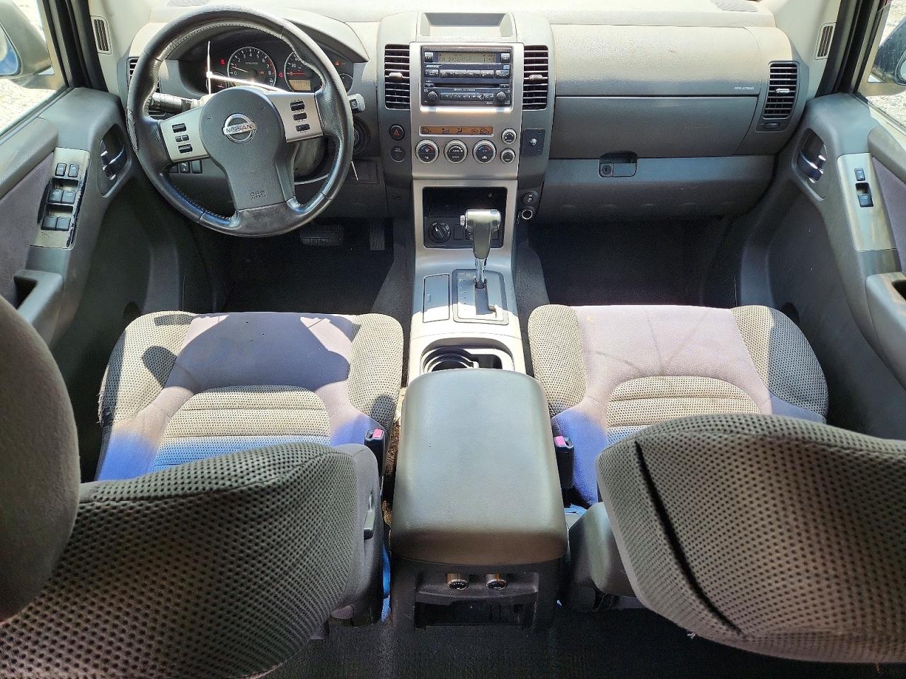 2007 Nissan Pathfinder S Blue vin: 5N1AR18W77C619868