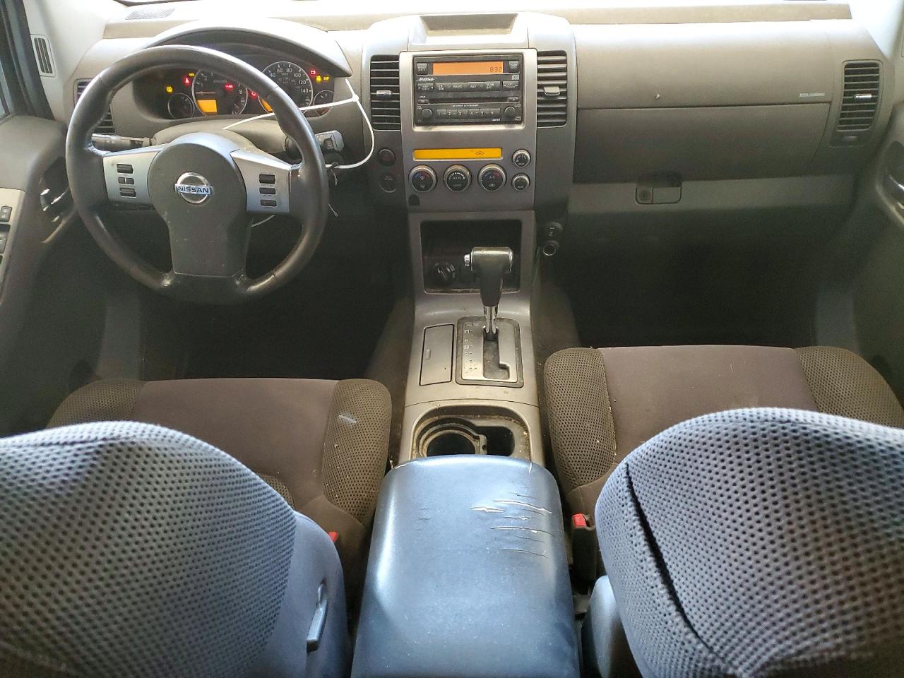 2007 Nissan Pathfinder S White vin: 5N1AR18W77C625153