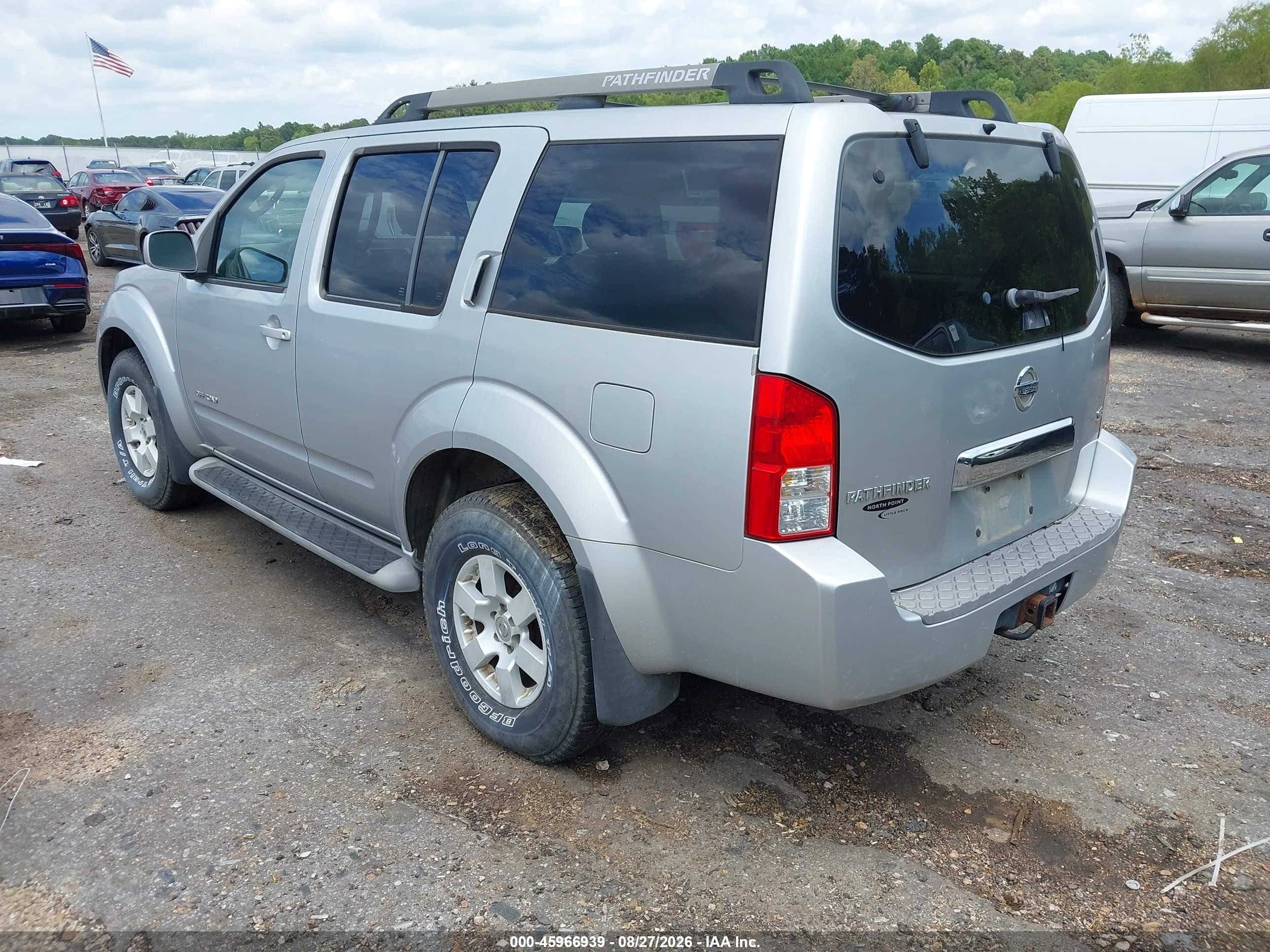 2005 Nissan Pathfinder Se Off-road Silver vin: 5N1AR18W85C742687