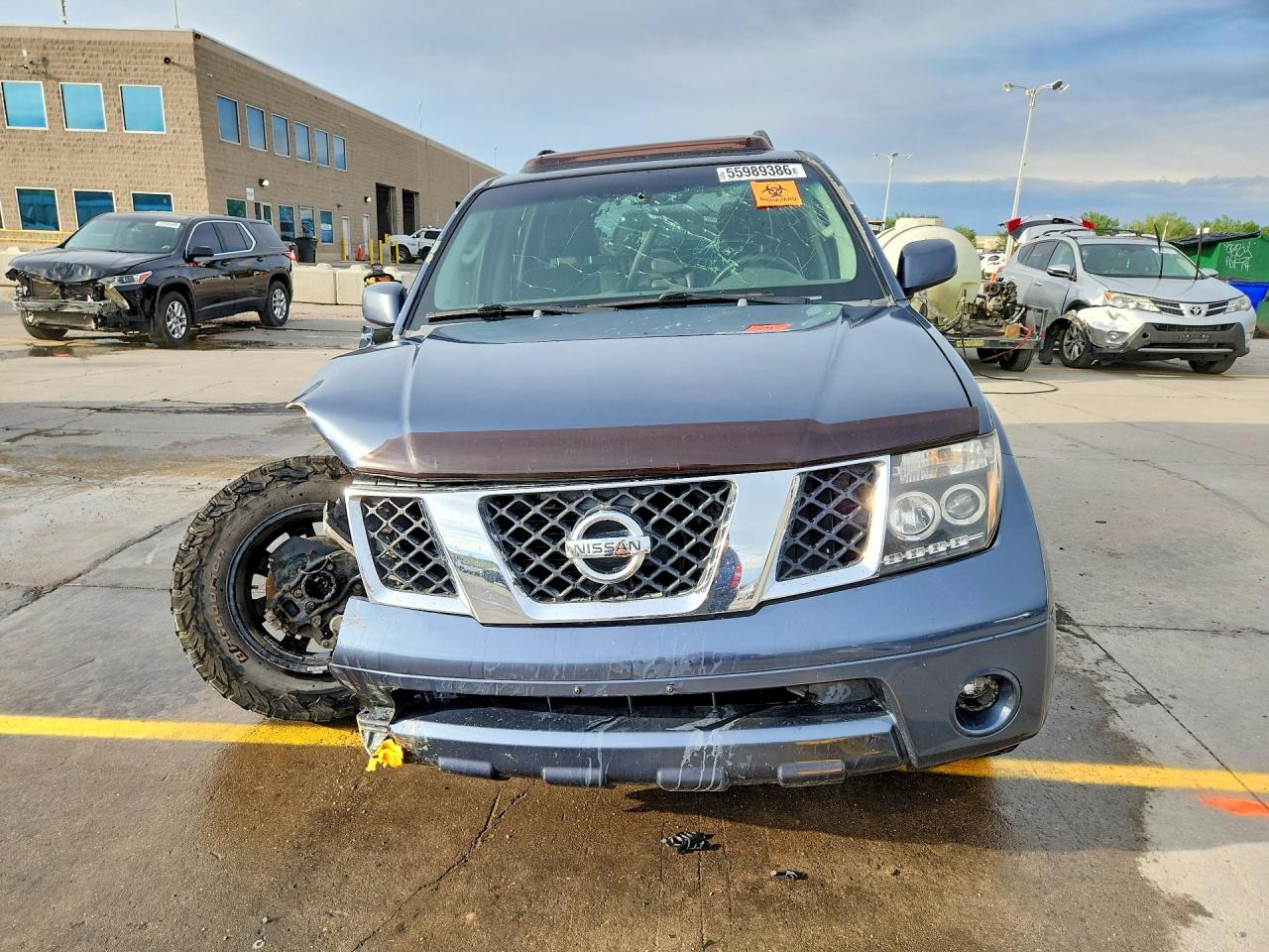 2005 Nissan Pathfinder Xe Синий vin: 5N1AR18W85C754693