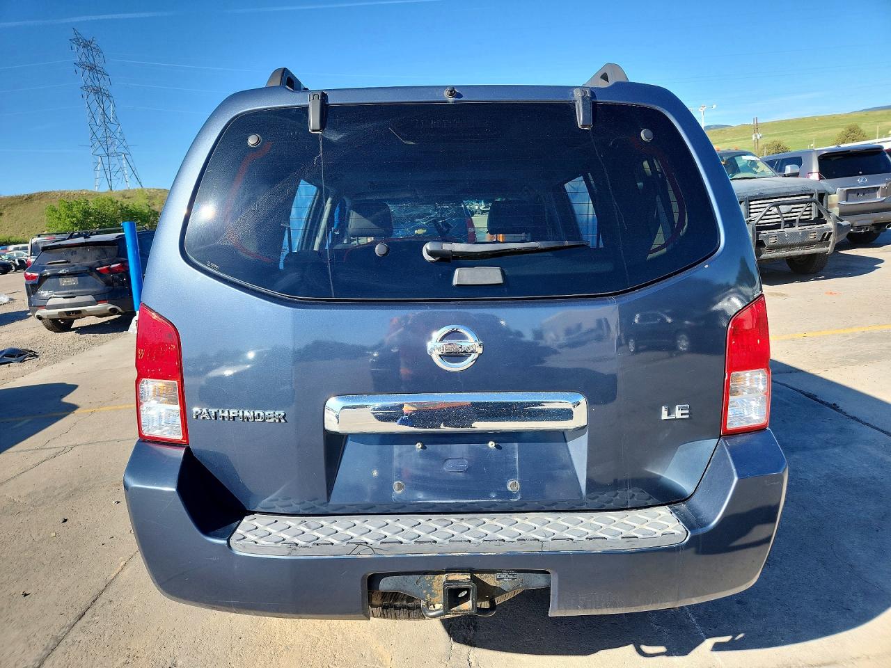 2005 Nissan Pathfinder Xe Синий vin: 5N1AR18W85C754693