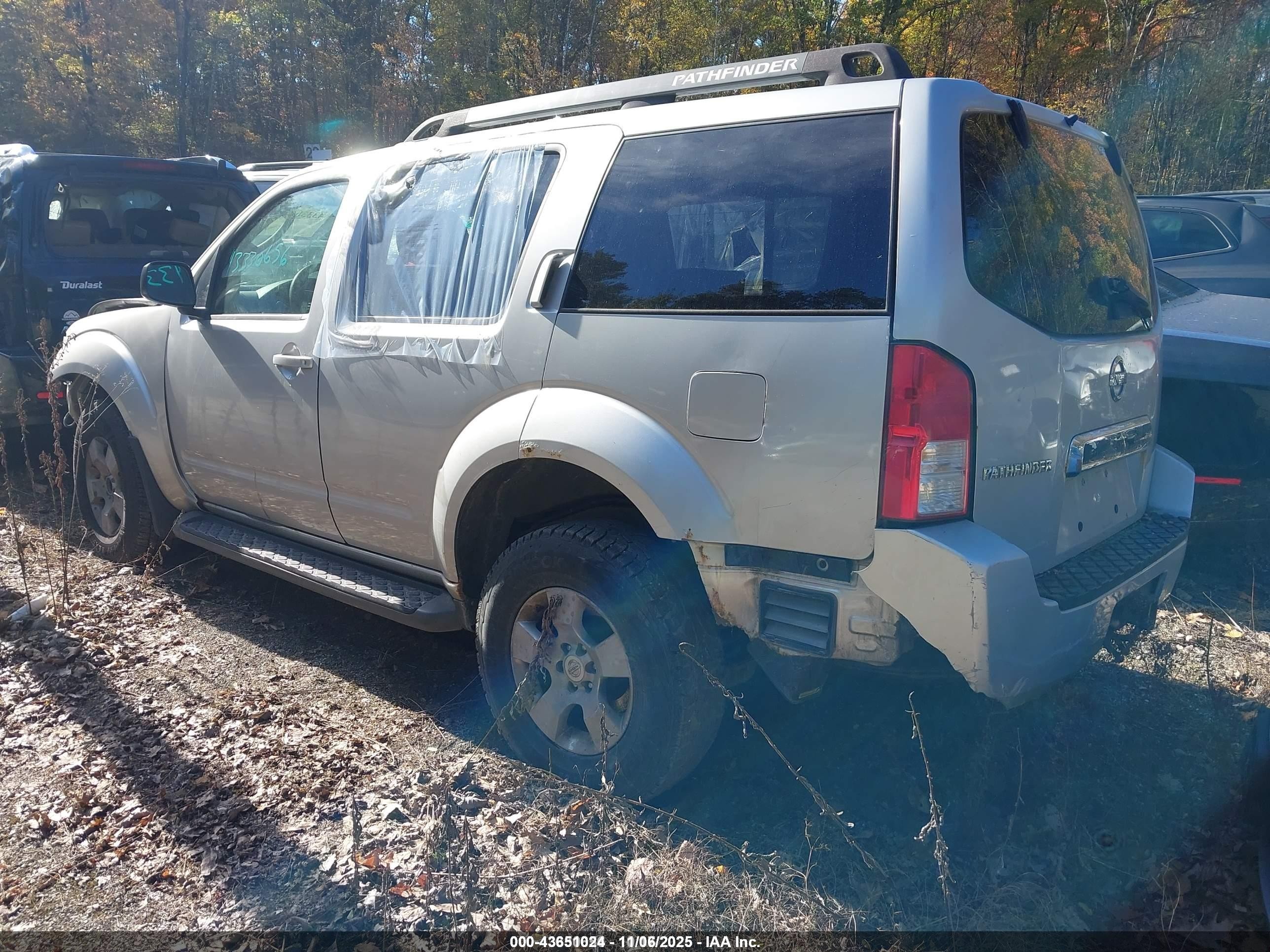 2006 Nissan Pathfinder S vin: 5N1AR18W86C601197