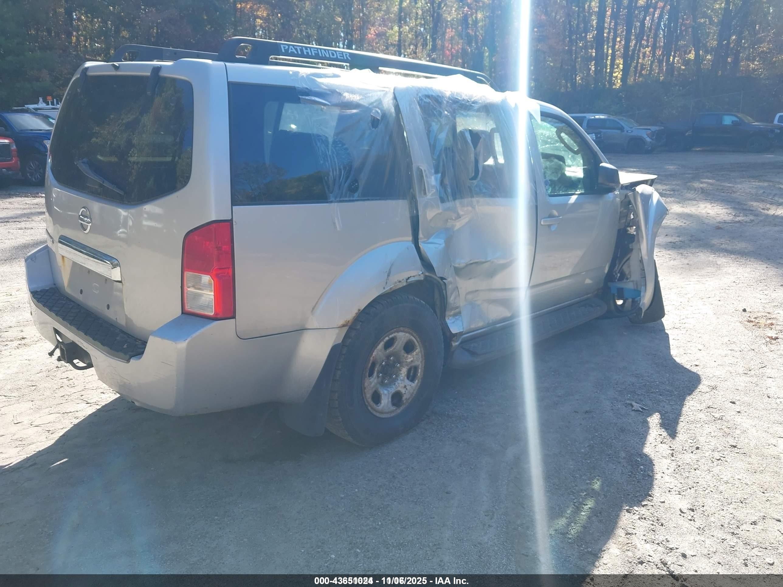 2006 Nissan Pathfinder S vin: 5N1AR18W86C601197