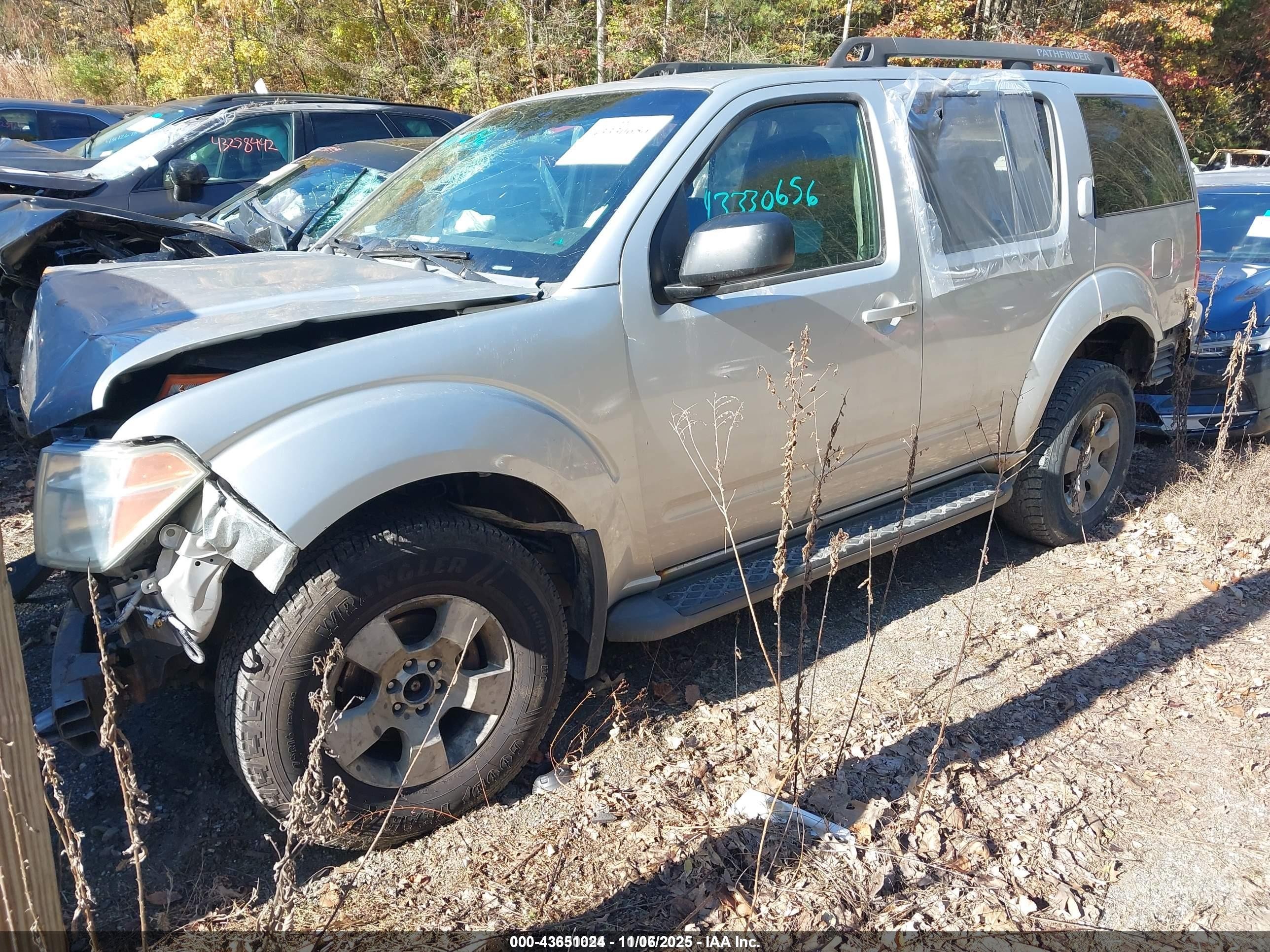 2006 Nissan Pathfinder S vin: 5N1AR18W86C601197