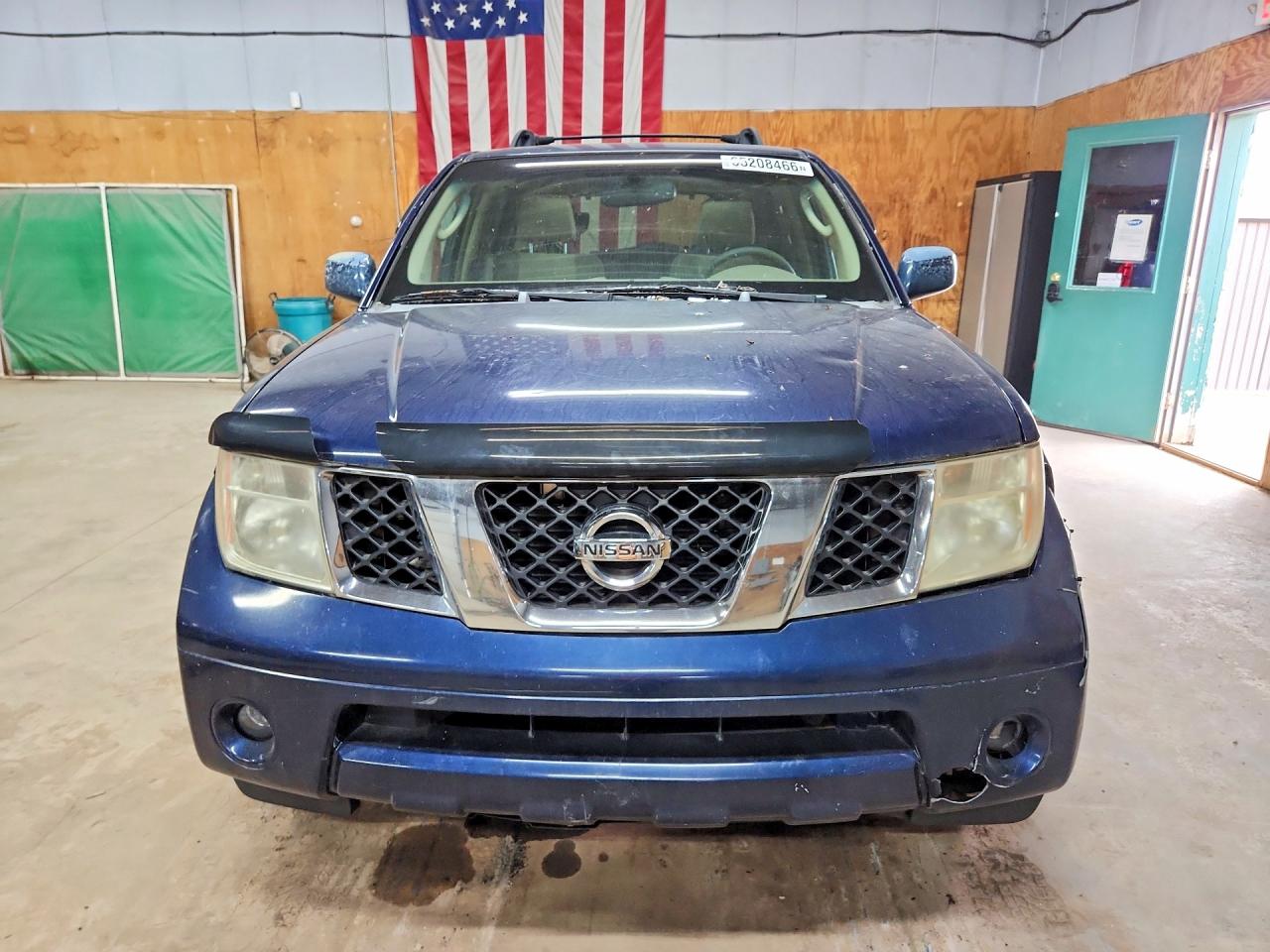 2006 Nissan Pathfinder S Blue vin: 5N1AR18W86C607324