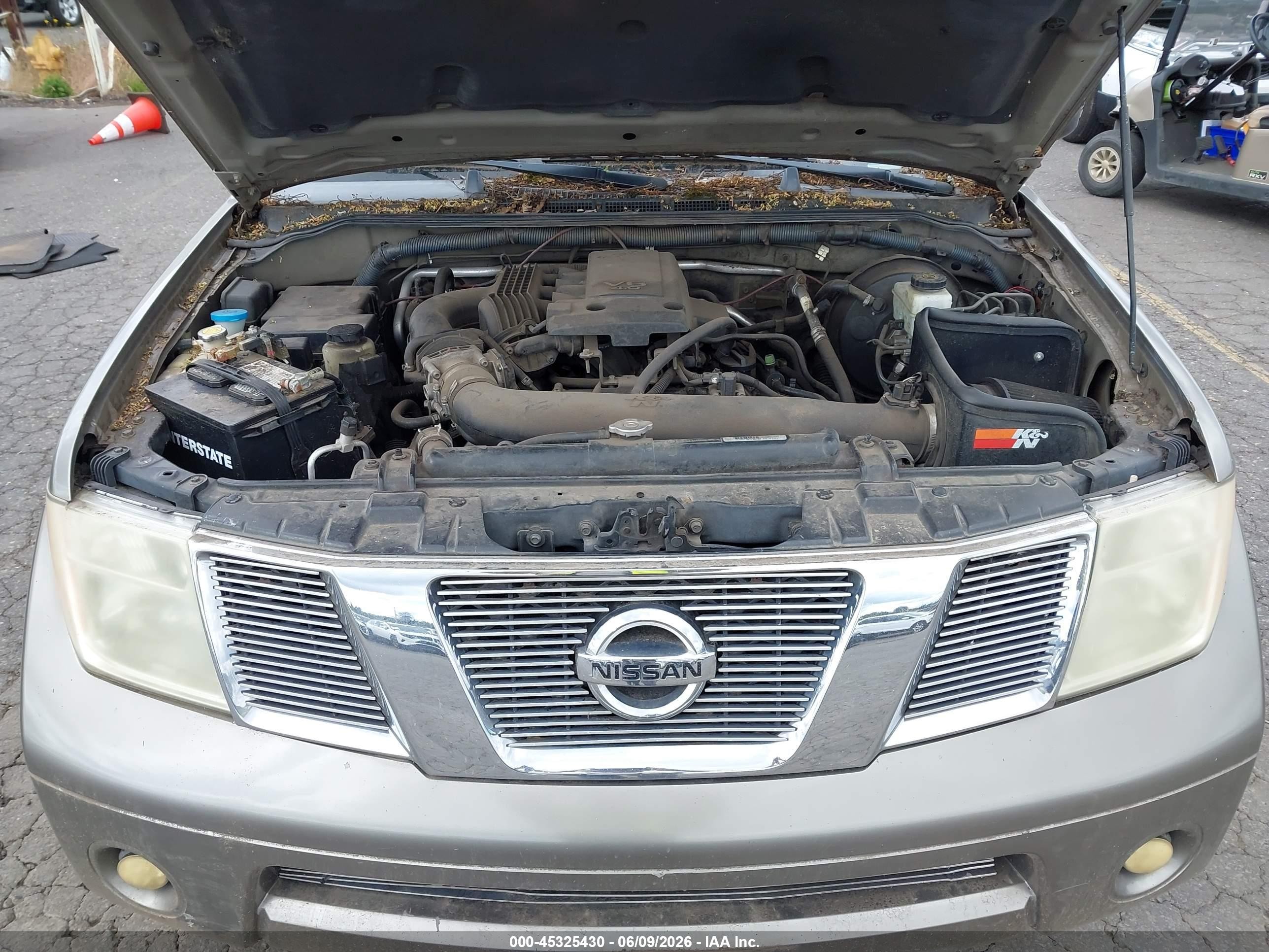 2006 Nissan Pathfinder S Champagne vin: 5N1AR18W86C610014