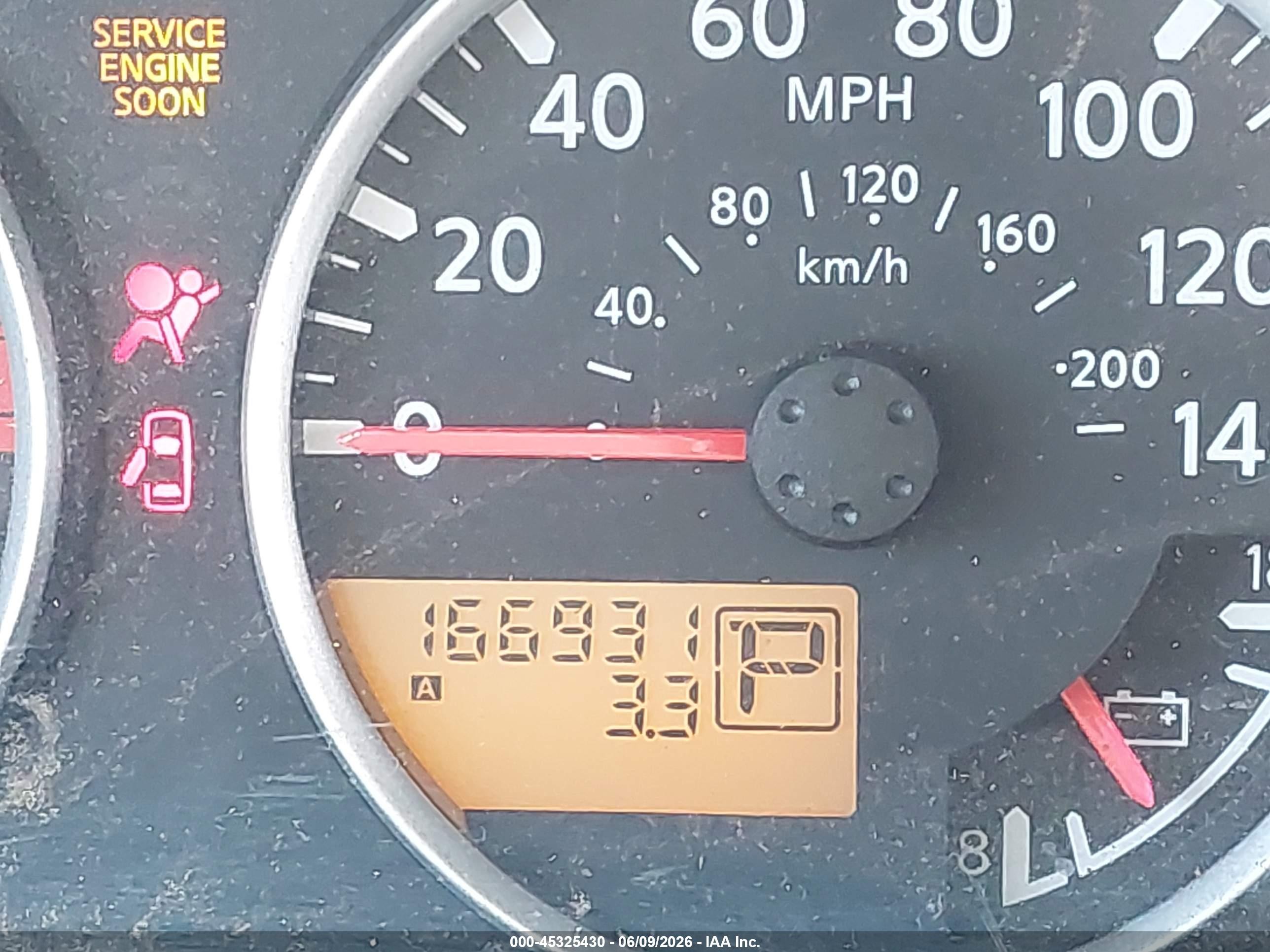 2006 Nissan Pathfinder S Champagne vin: 5N1AR18W86C610014