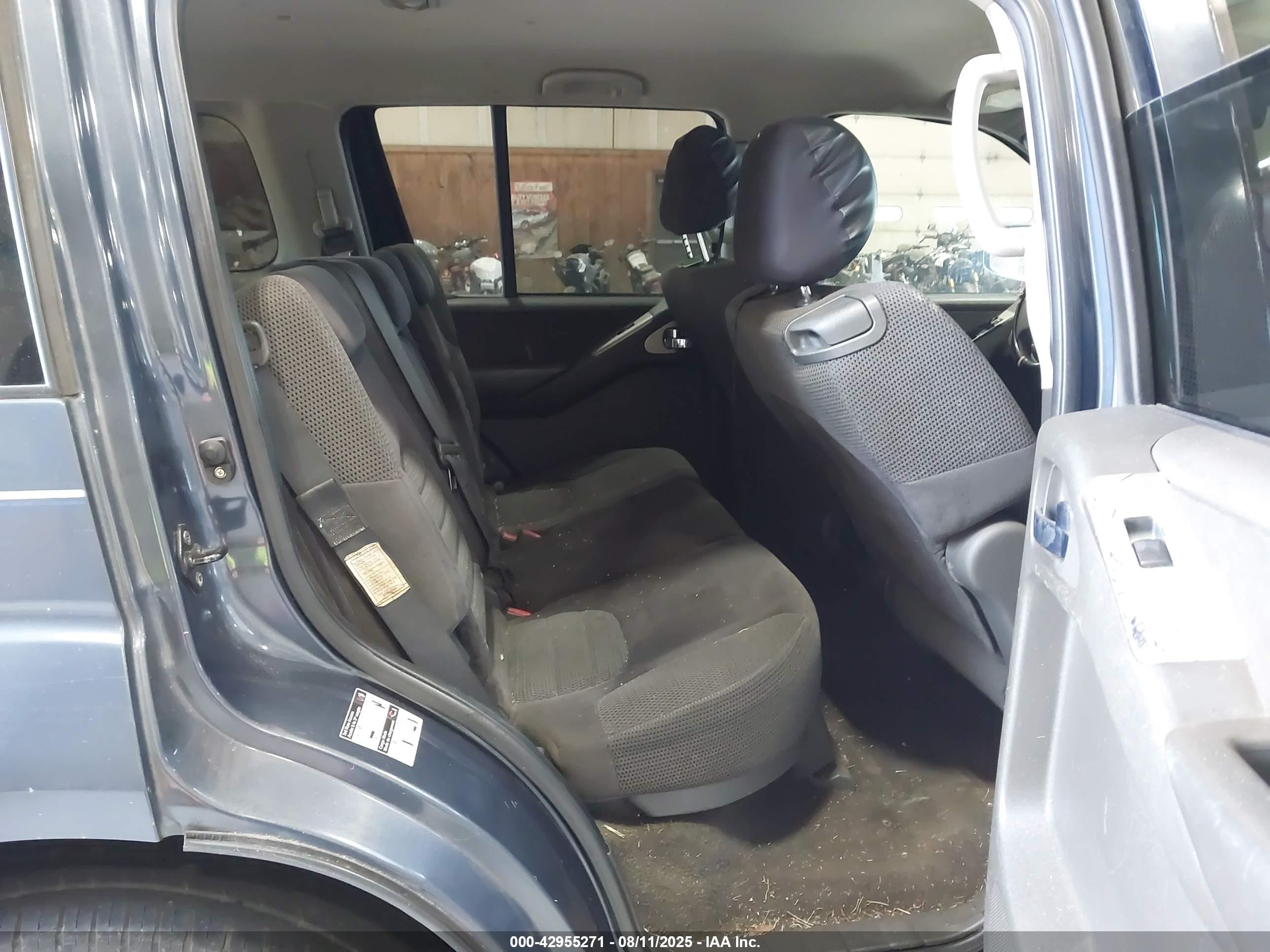 2006 Nissan Pathfinder Se Синий vin: 5N1AR18W86C629176