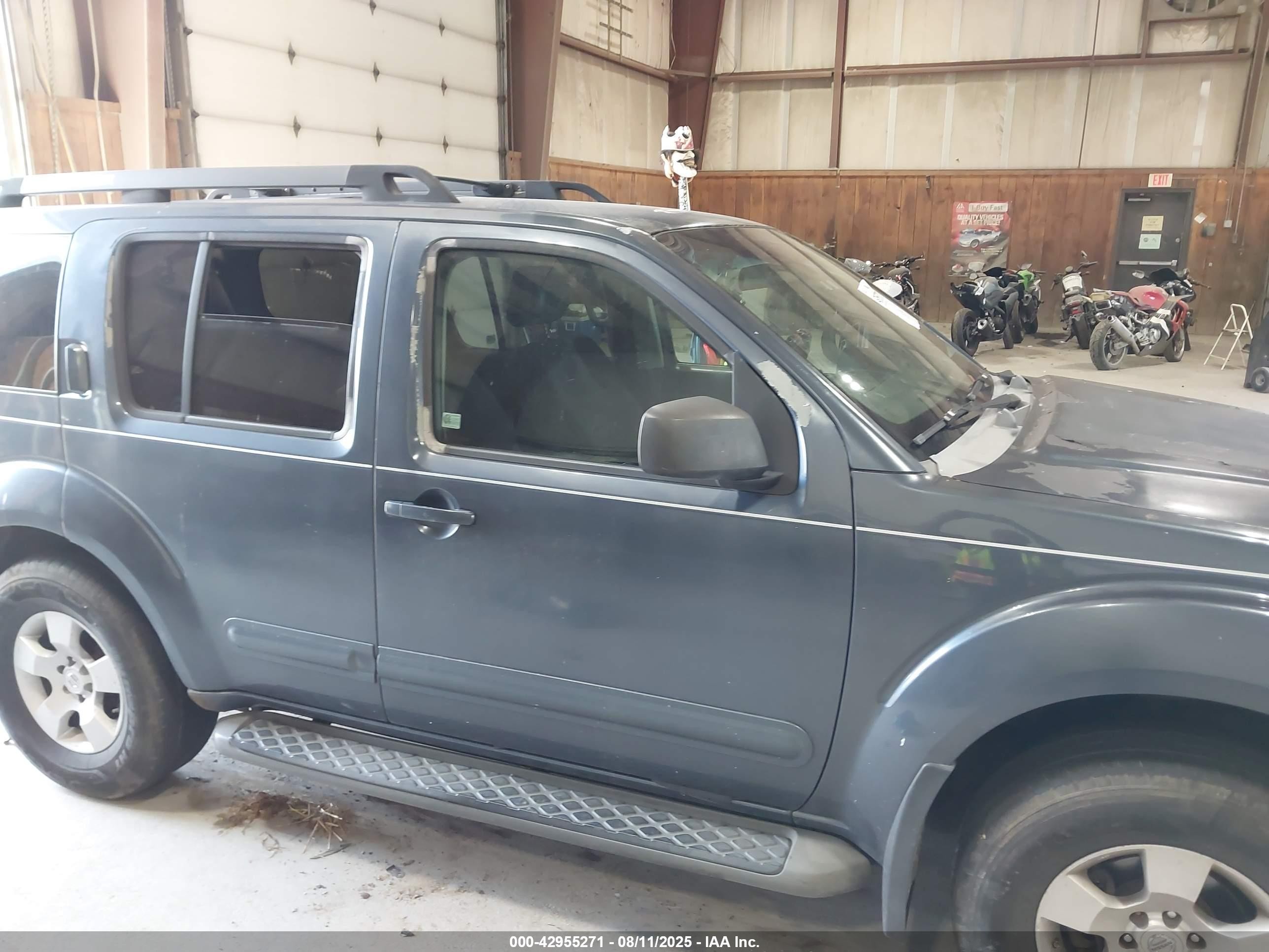 2006 Nissan Pathfinder Se Синий vin: 5N1AR18W86C629176