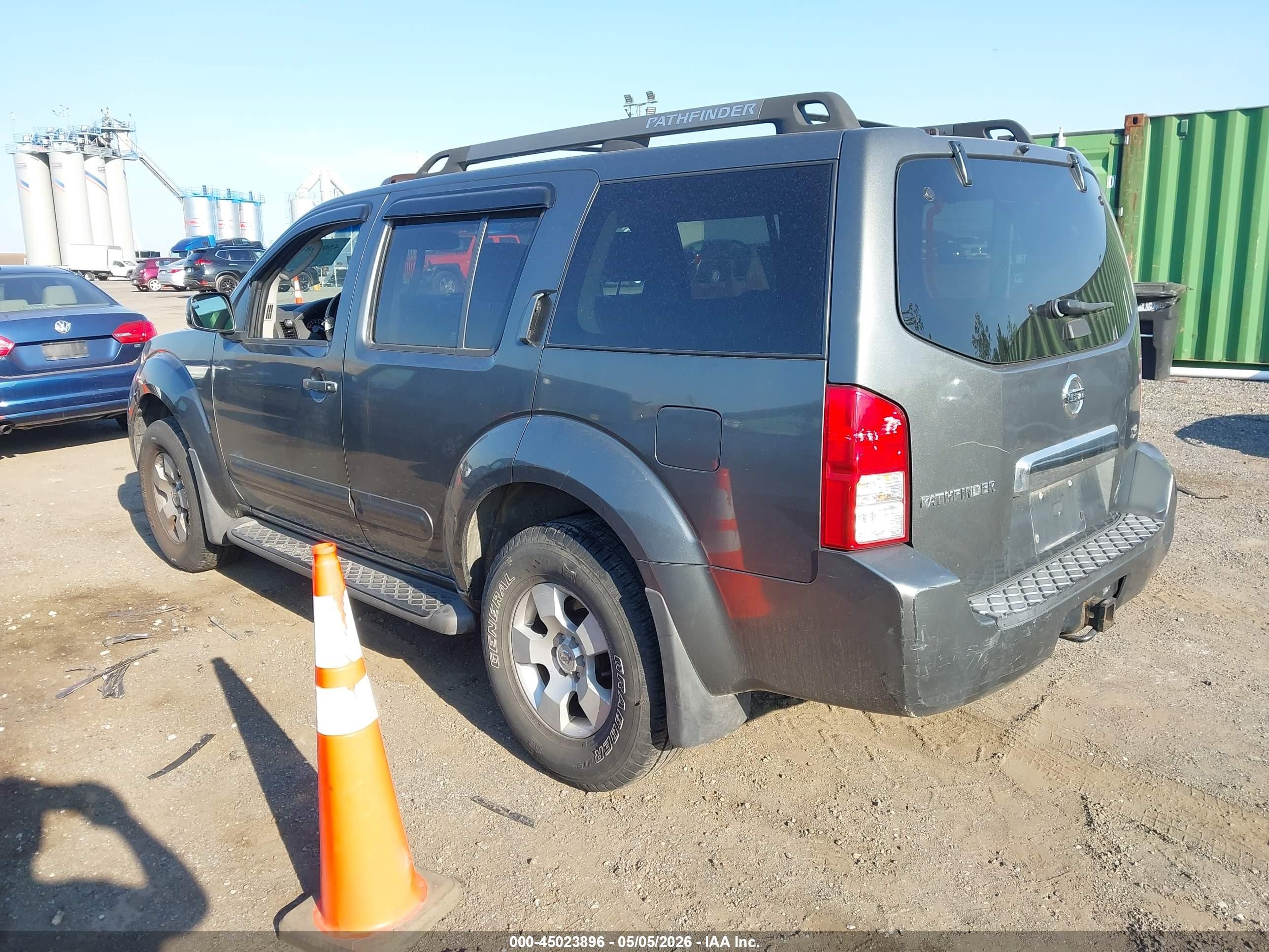 2006 Nissan Pathfinder Se Серый vin: 5N1AR18W86C643093