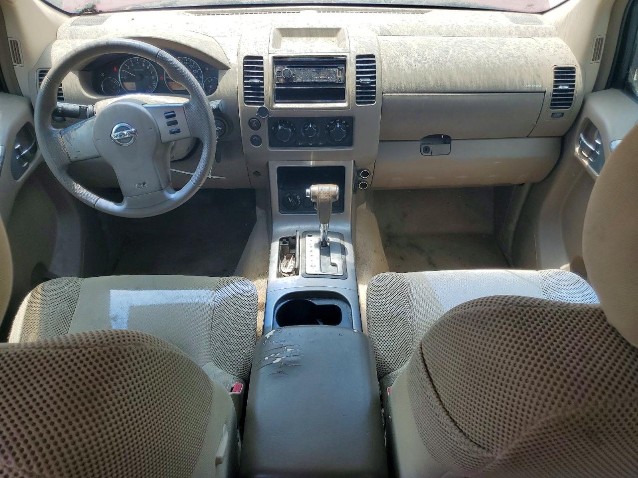 2006 Nissan Pathfinder S Red vin: 5N1AR18W86C658242