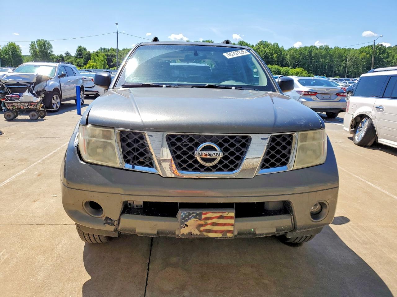 2006 Nissan Pathfinder S Gray vin: 5N1AR18W86C665711