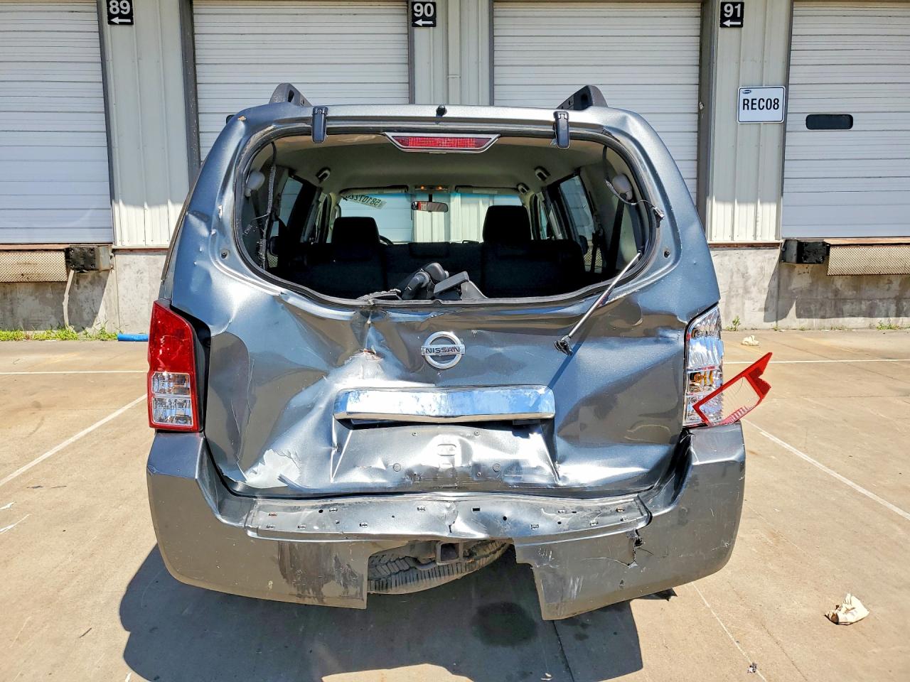 2006 Nissan Pathfinder S Gray vin: 5N1AR18W86C665711