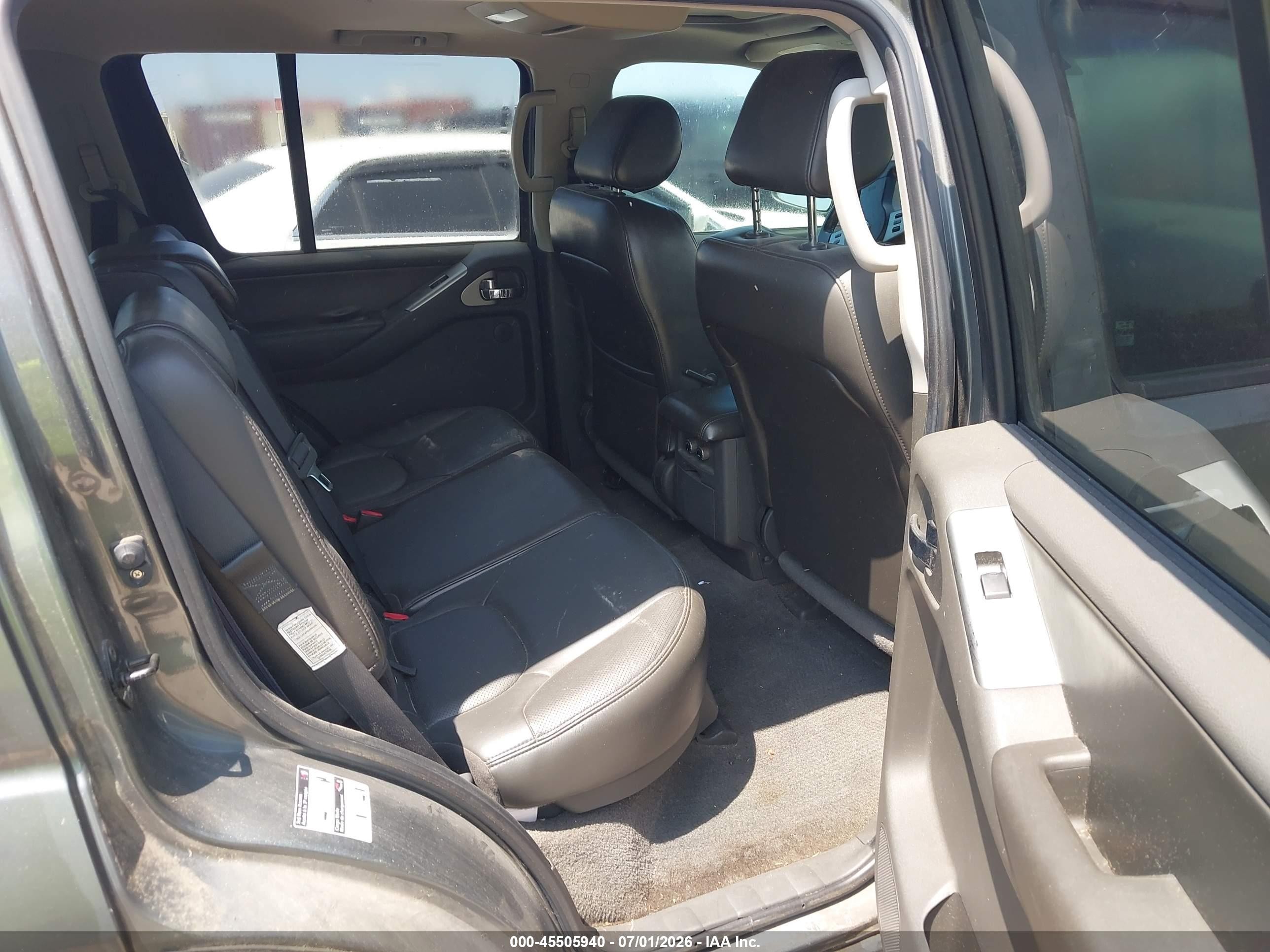2006 Nissan Pathfinder Se Off-road Gray vin: 5N1AR18W86C668639