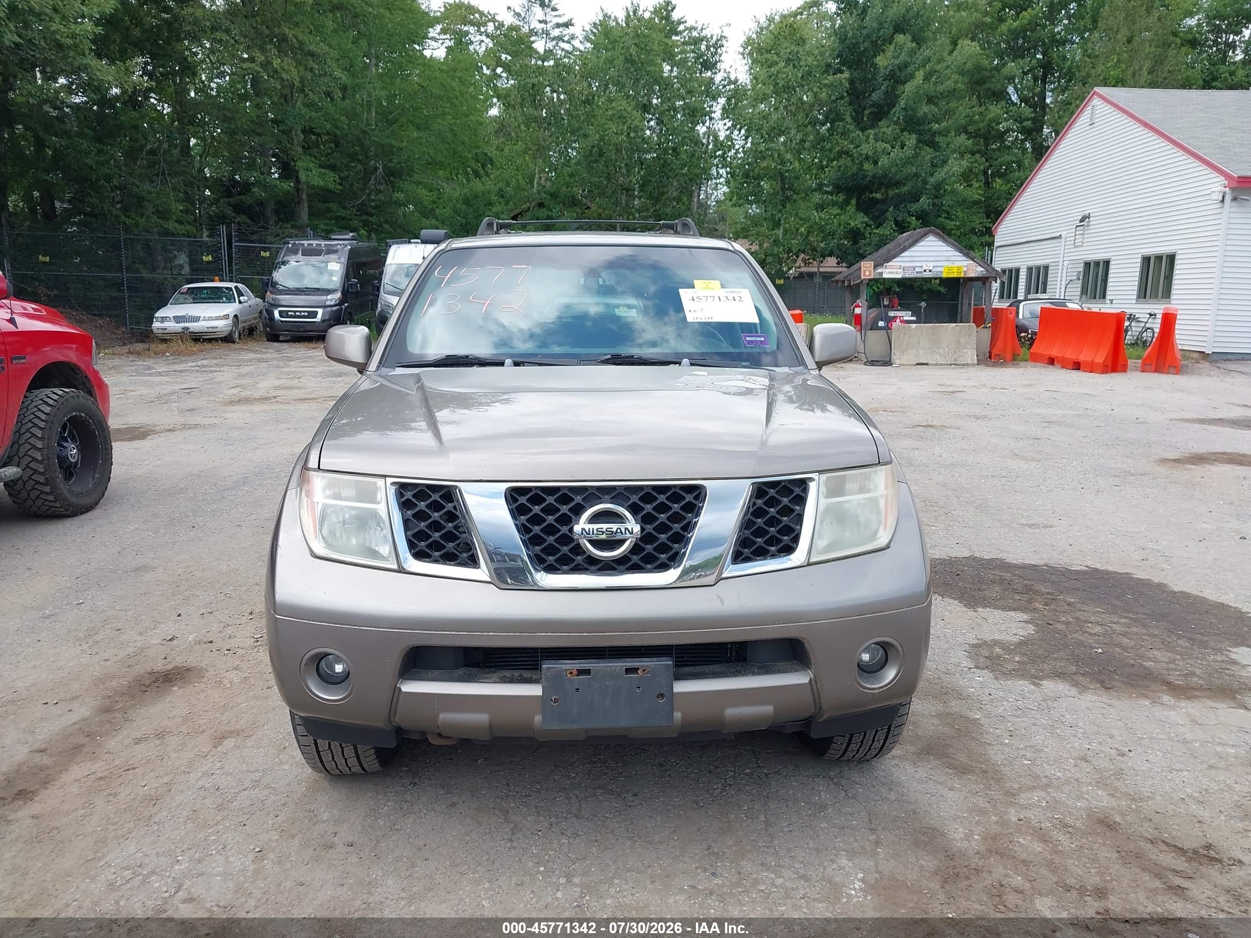 2006 Nissan Pathfinder Se Tan vin: 5N1AR18W86C670651
