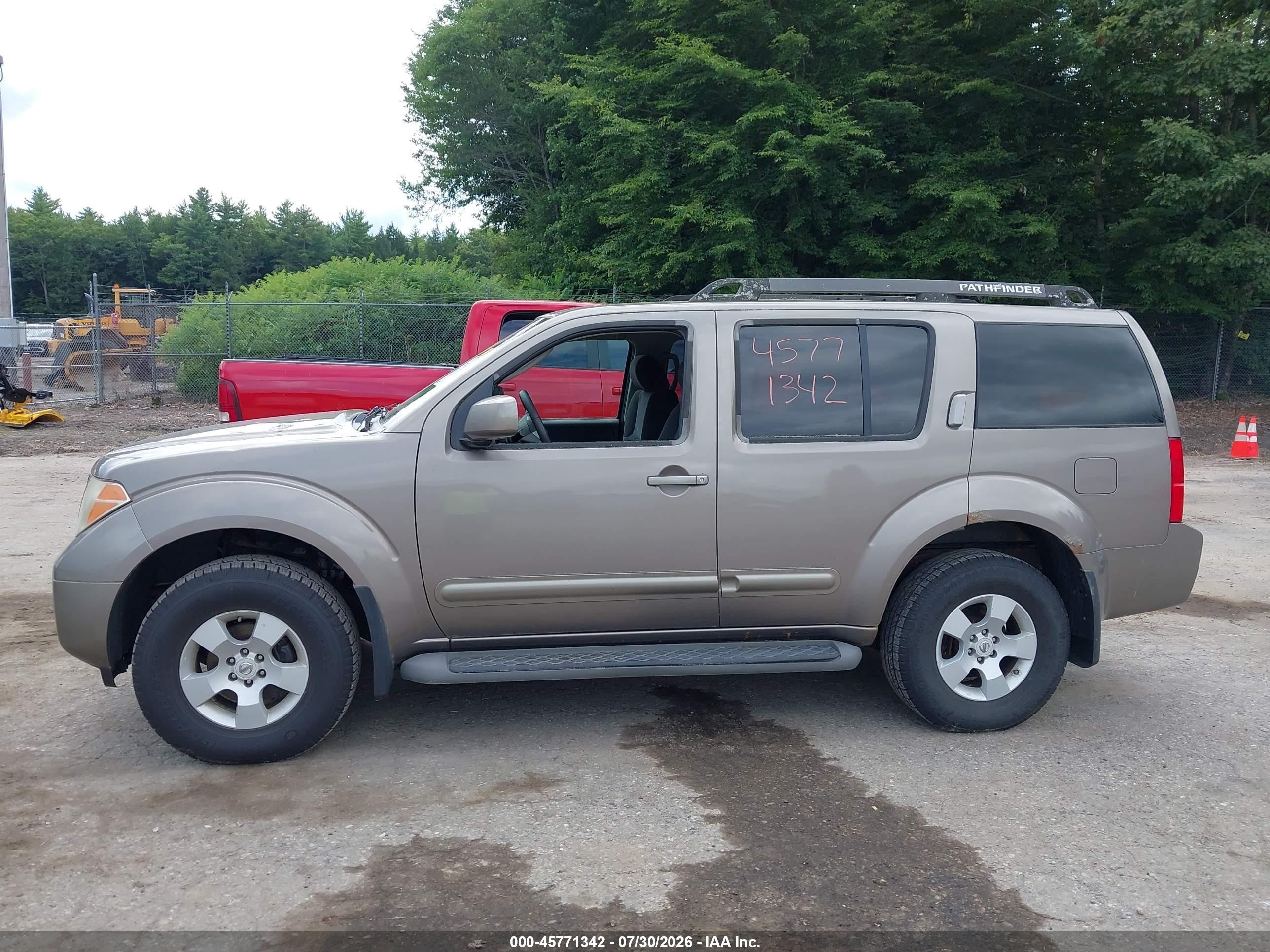 2006 Nissan Pathfinder Se Tan vin: 5N1AR18W86C670651