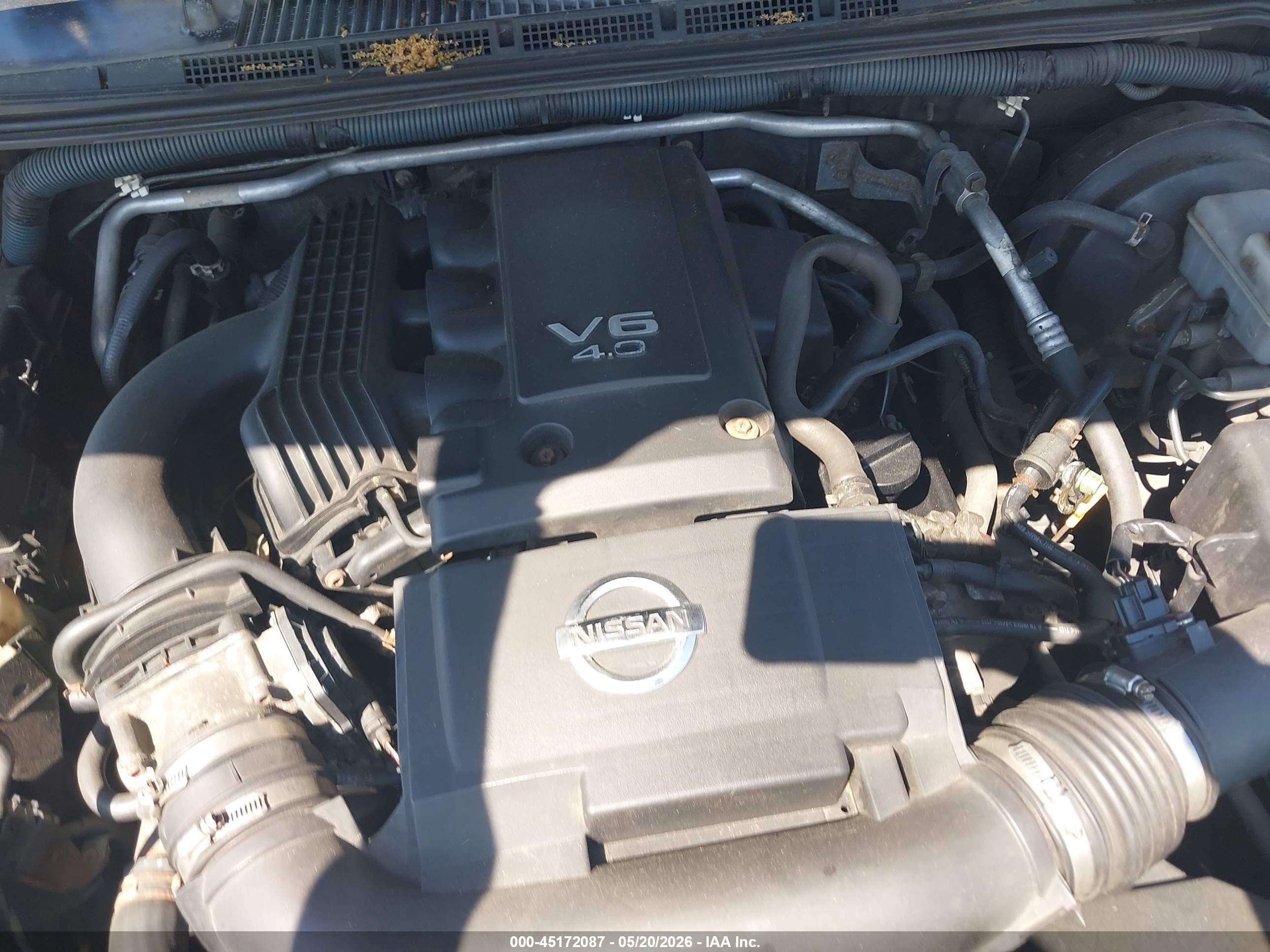 2007 Nissan Pathfinder S Black vin: 5N1AR18W87C633181
