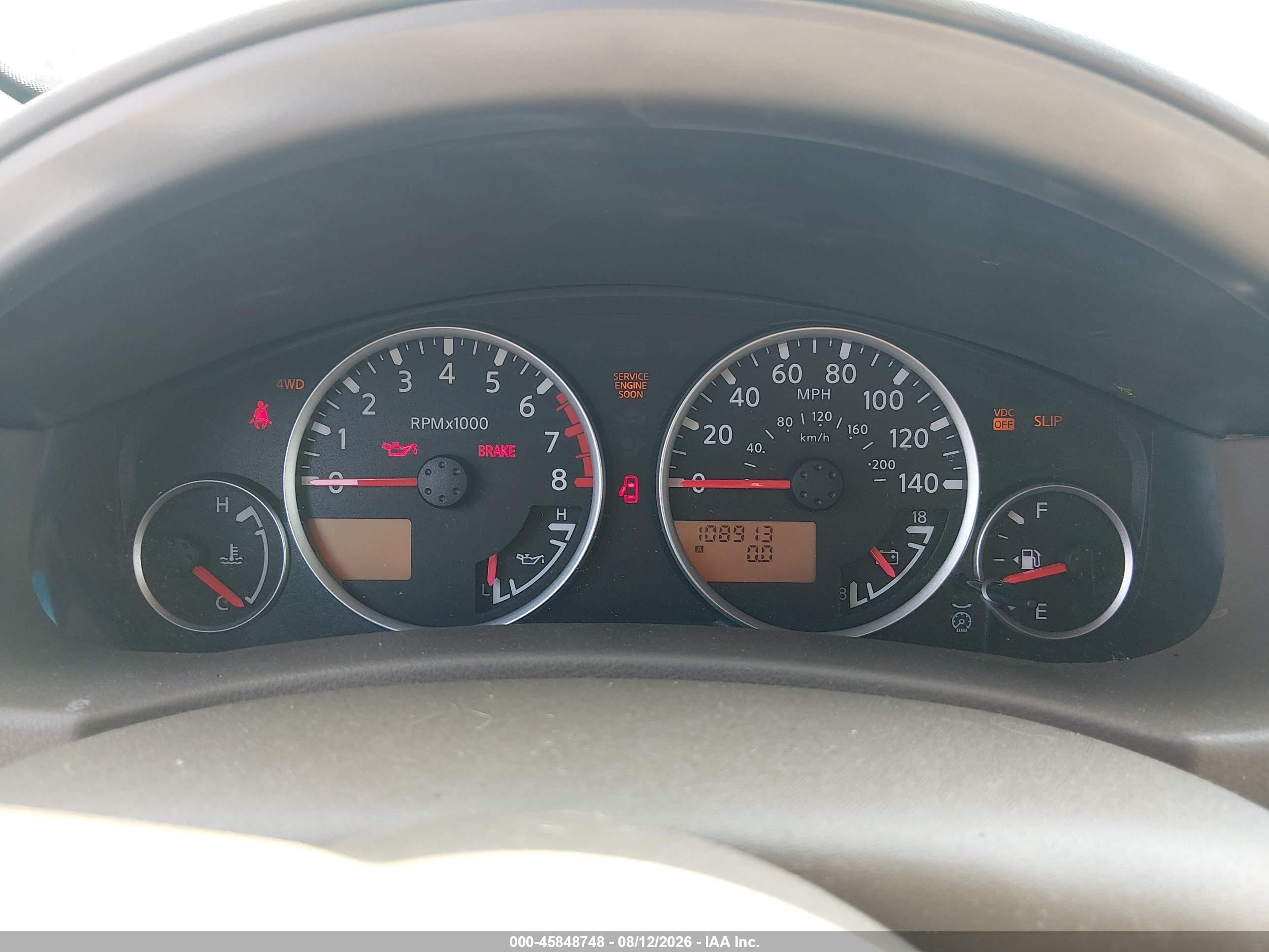 2005 Nissan Pathfinder Le Silver vin: 5N1AR18W95C706894