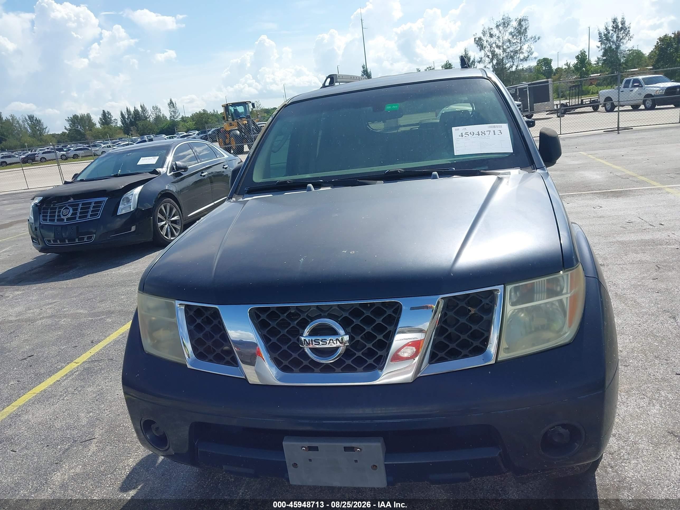 2005 Nissan Pathfinder Xe Blue vin: 5N1AR18W95C782051