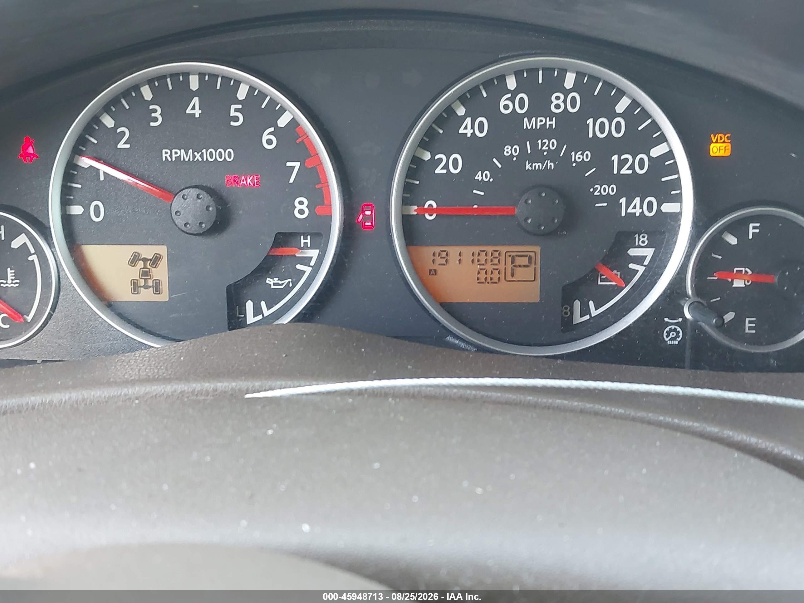 2005 Nissan Pathfinder Xe Blue vin: 5N1AR18W95C782051