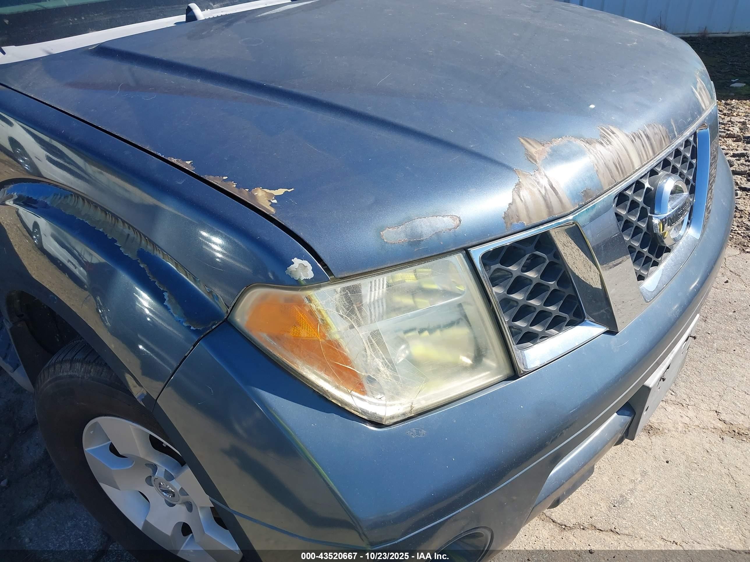 2005 Nissan Pathfinder Se Blue vin: 5N1AR18W95C784060