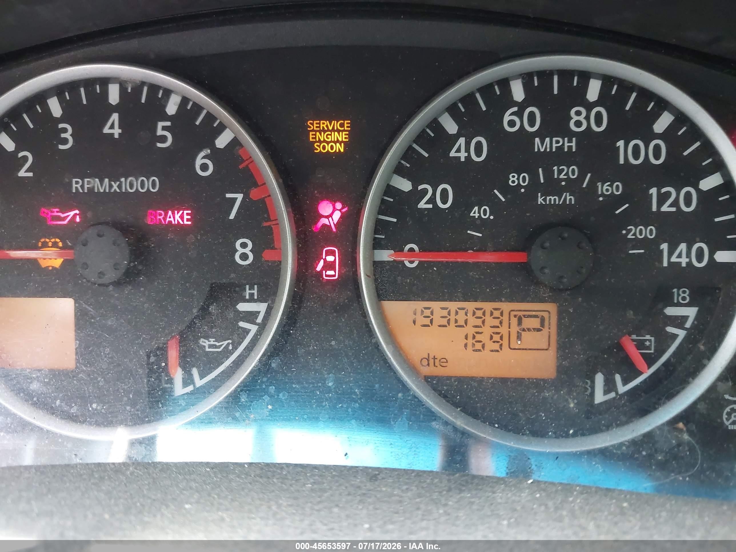 2005 Nissan Pathfinder Le Gray vin: 5N1AR18W95C785578
