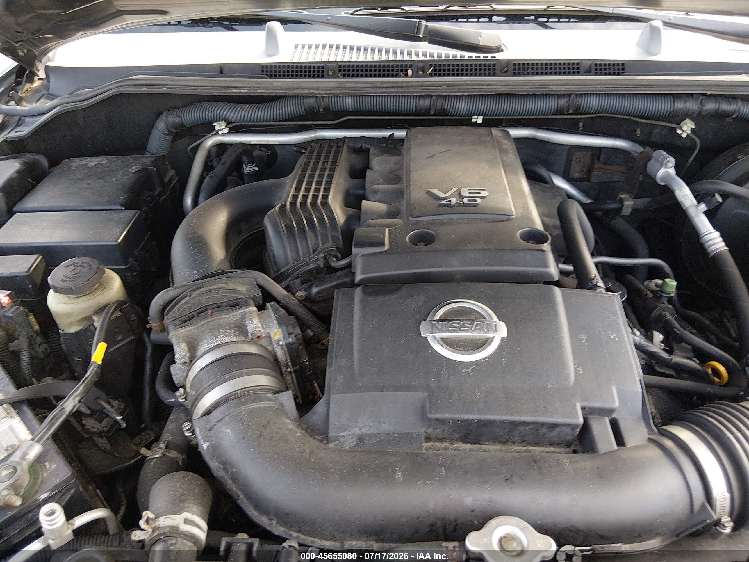 2006 Nissan Pathfinder Se Серый vin: 5N1AR18W96C651459
