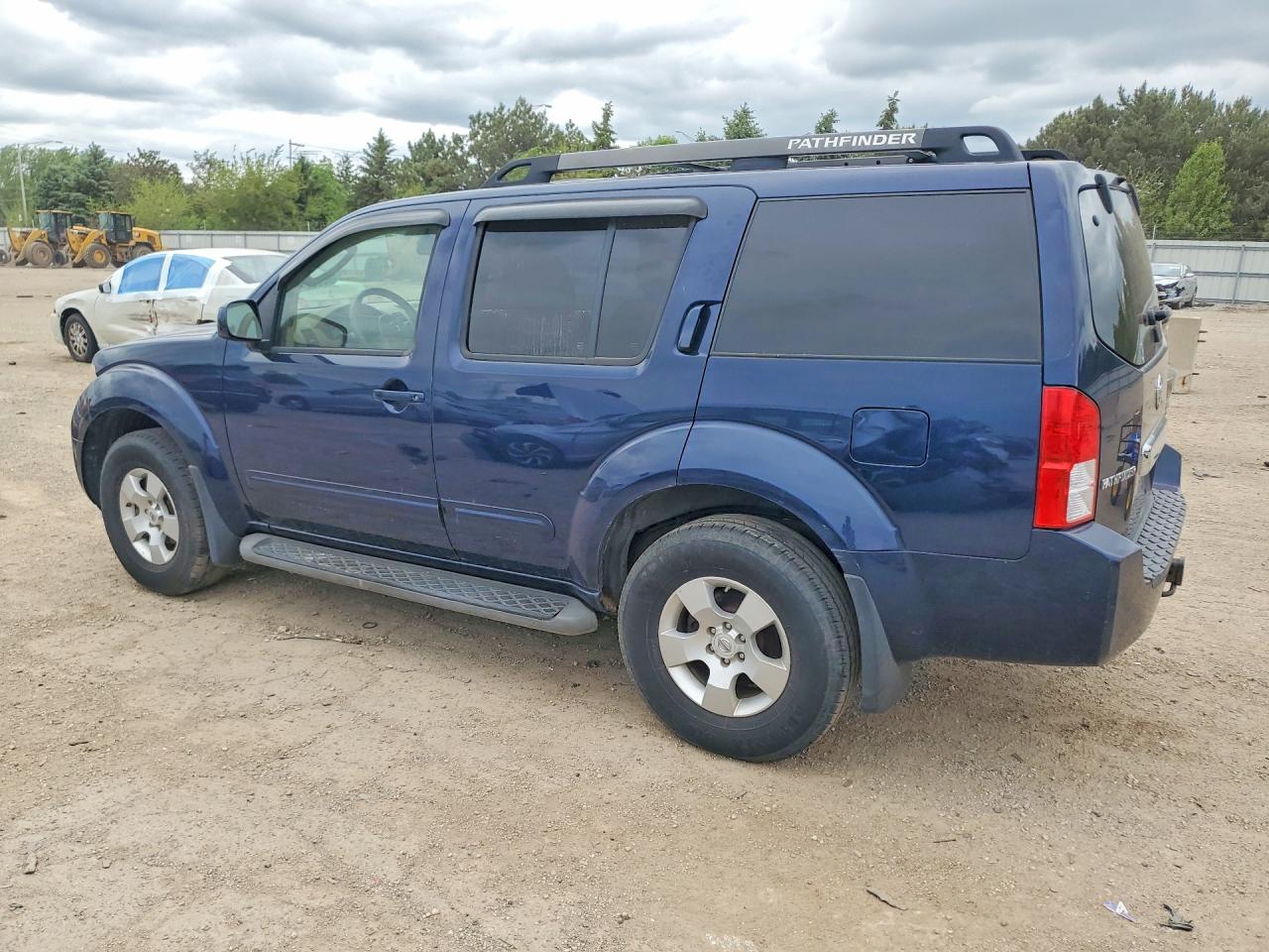2007 Nissan Pathfinder S Синий vin: 5N1AR18W97C625686