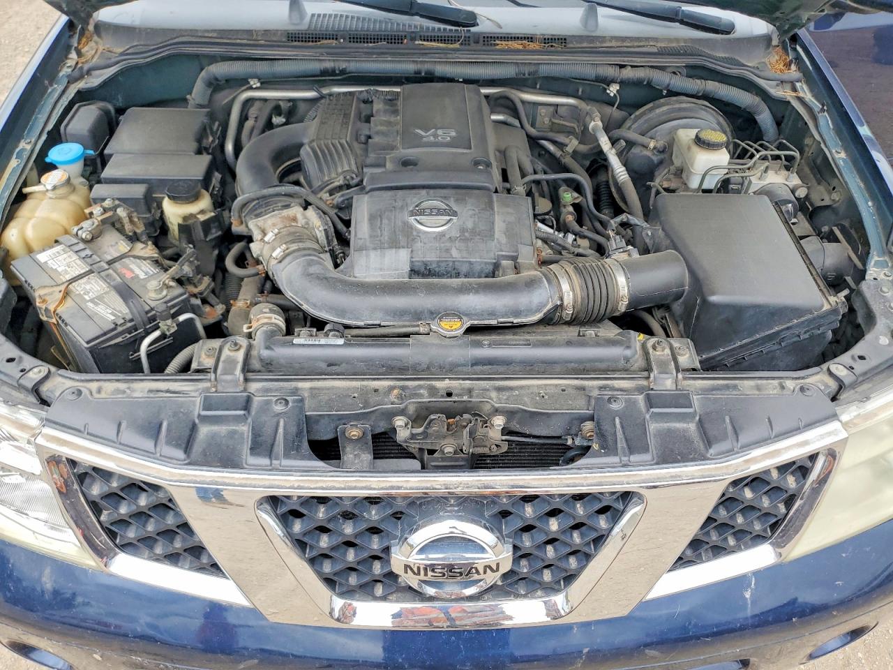 2007 Nissan Pathfinder S Синий vin: 5N1AR18W97C625686