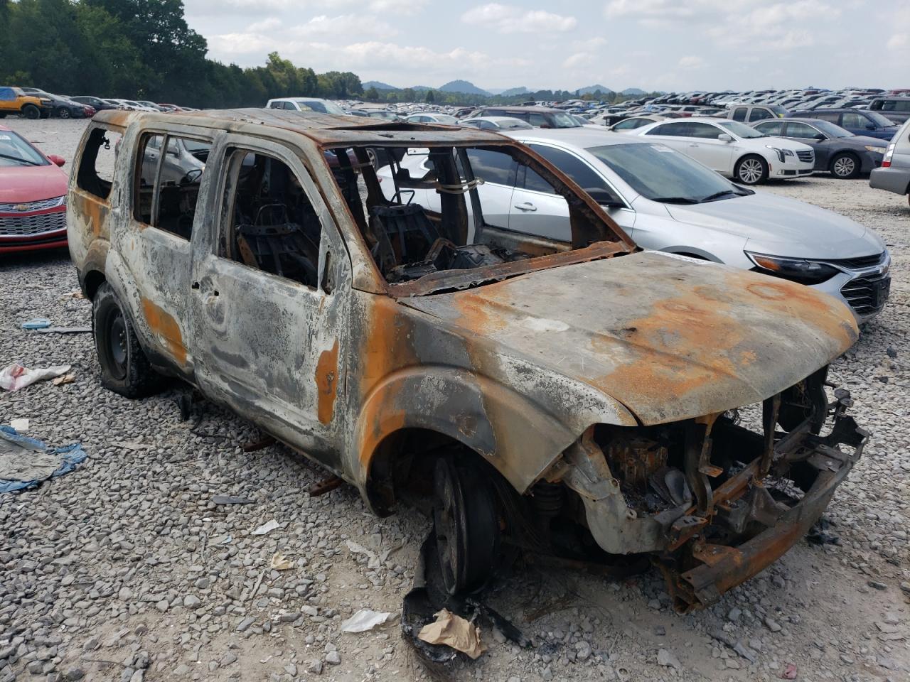 2007 Nissan Pathfinder Le Burn vin: 5N1AR18W97C632623