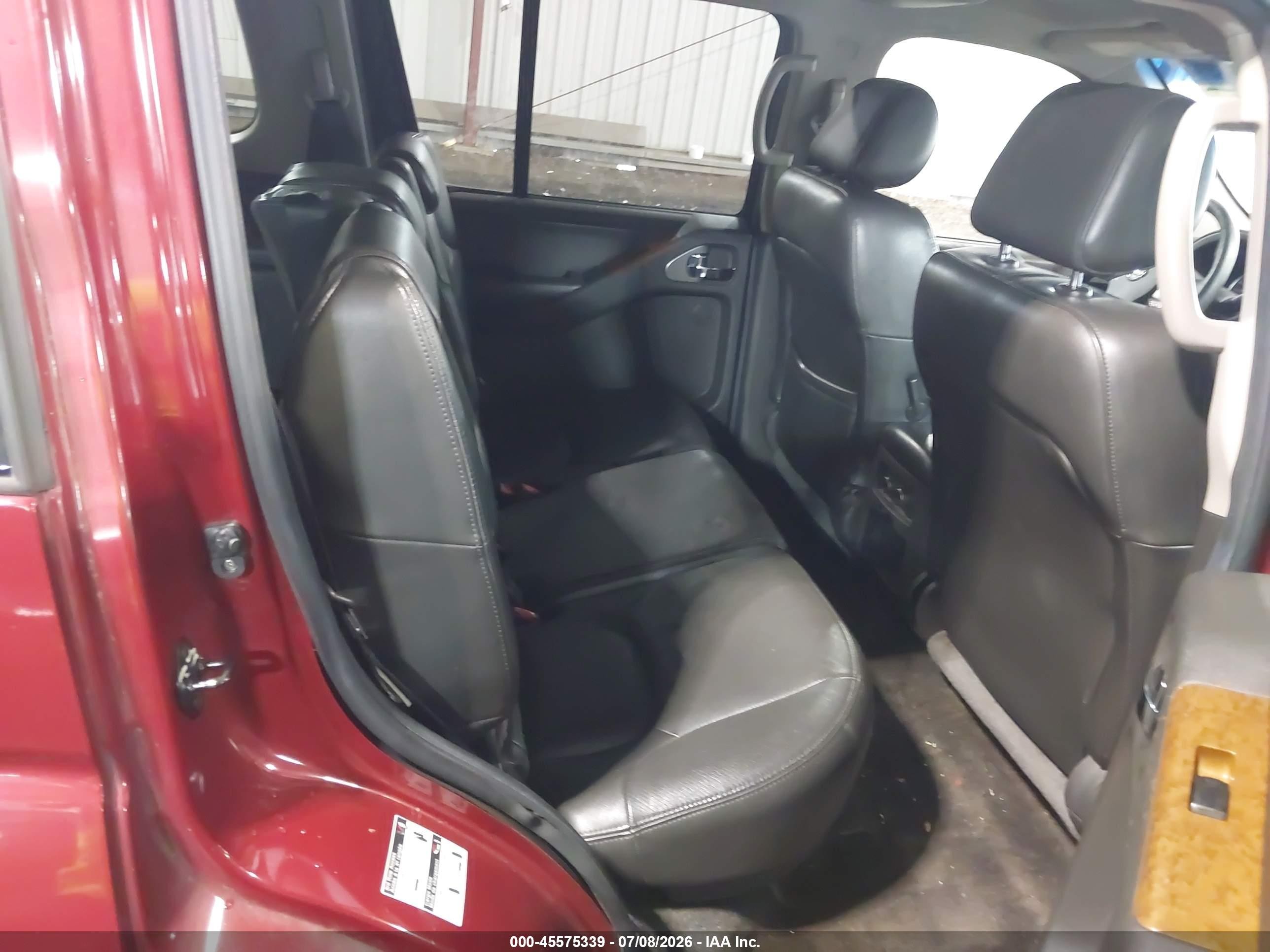 2005 Nissan Pathfinder Le Maroon vin: 5N1AR18WX5C718861