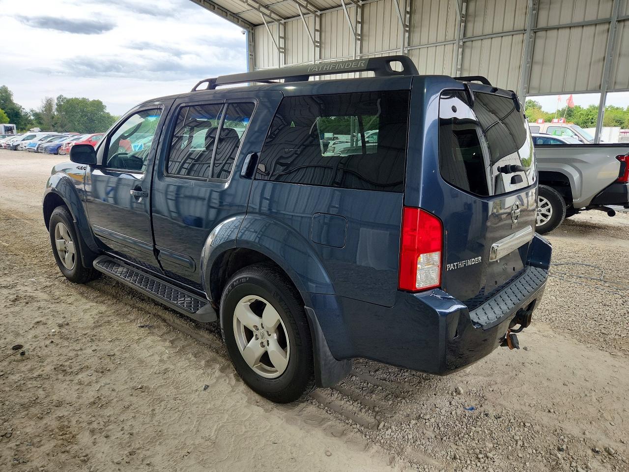 2005 Nissan Pathfinder Xe Blue vin: 5N1AR18WX5C774654