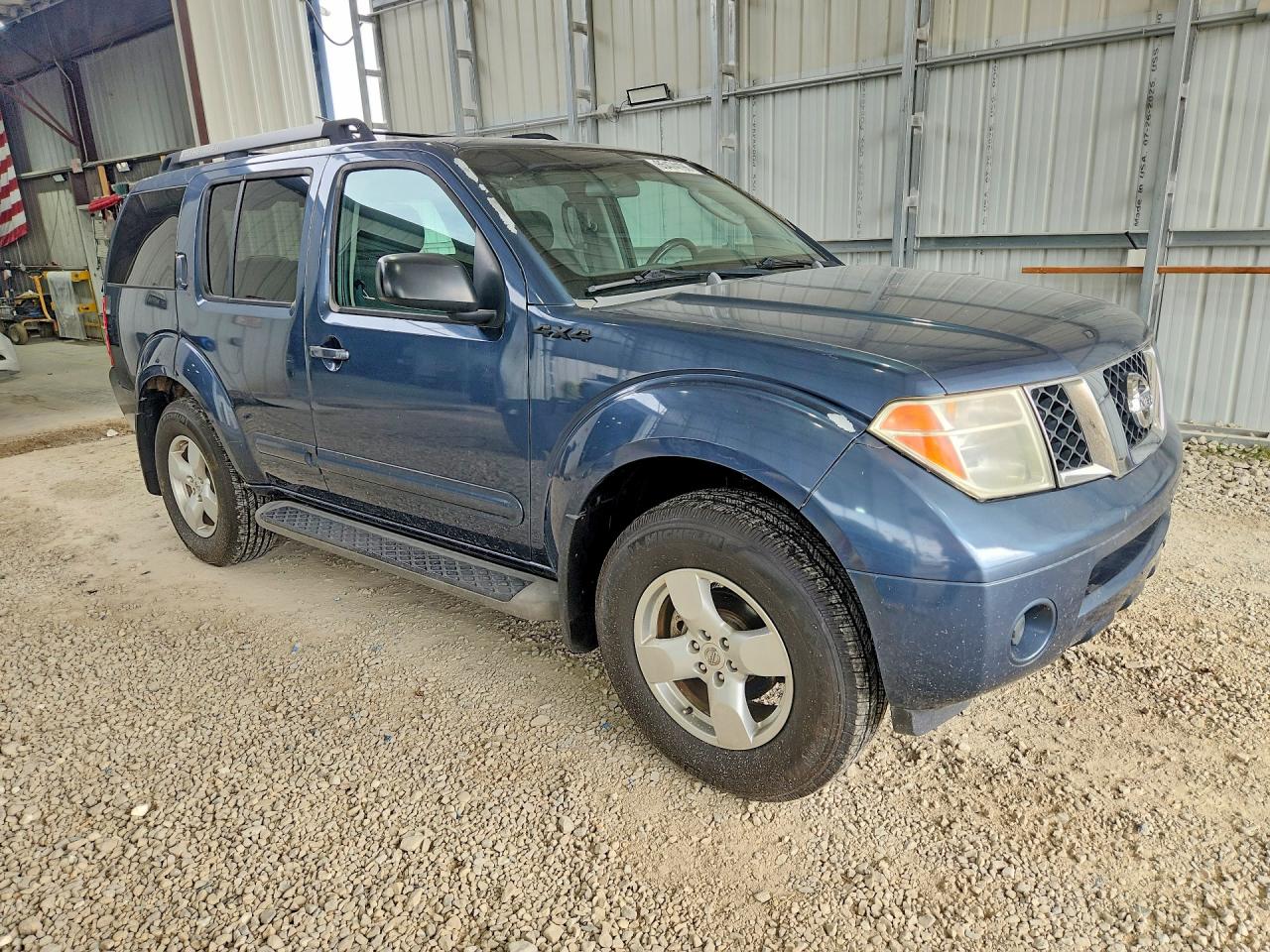 2005 Nissan Pathfinder Xe Blue vin: 5N1AR18WX5C774654