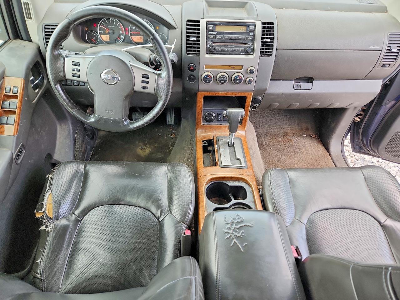 2006 Nissan Pathfinder S Blue vin: 5N1AR18WX6C618308