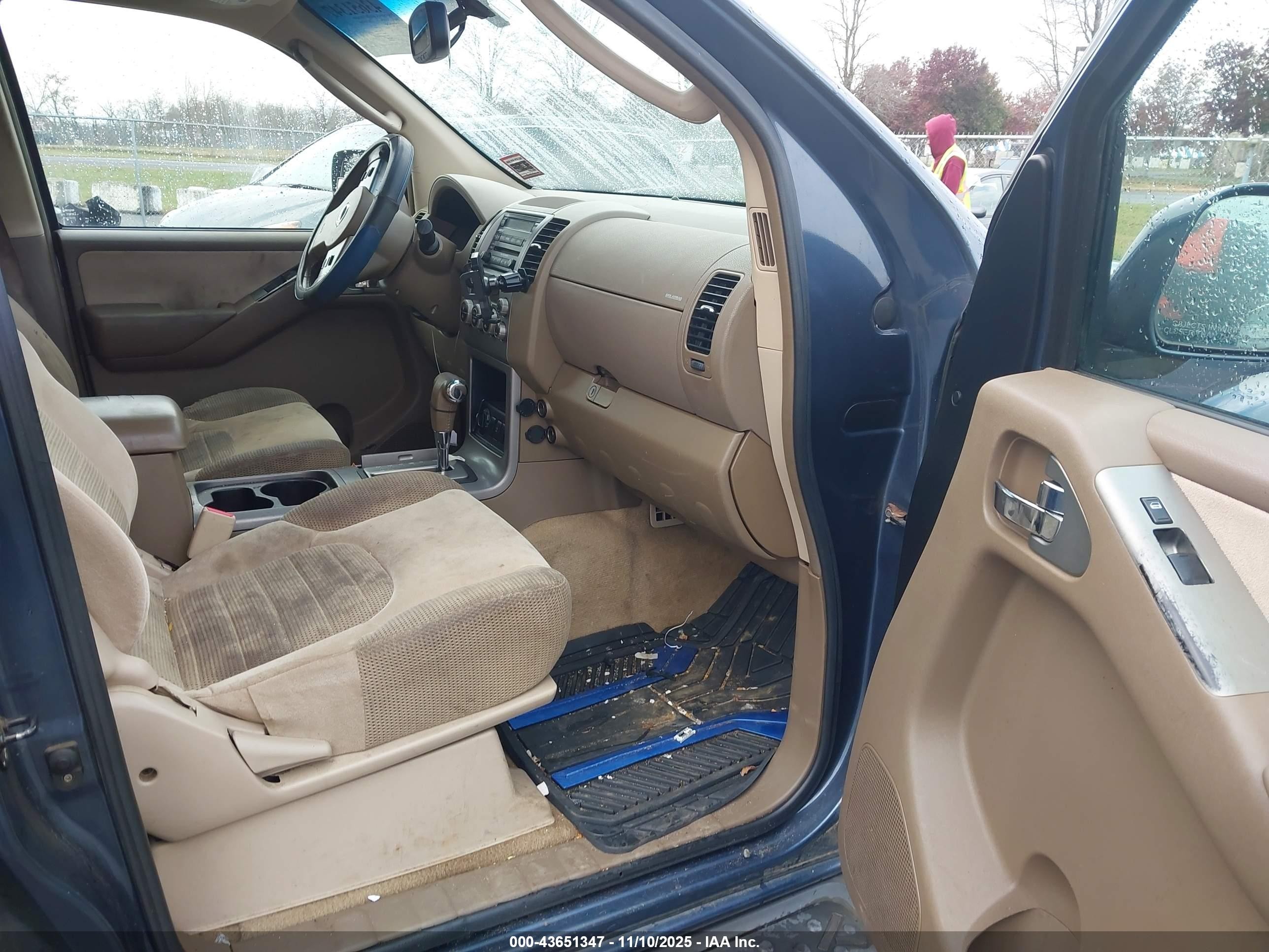 2006 Nissan Pathfinder Se Blue vin: 5N1AR18WX6C626604